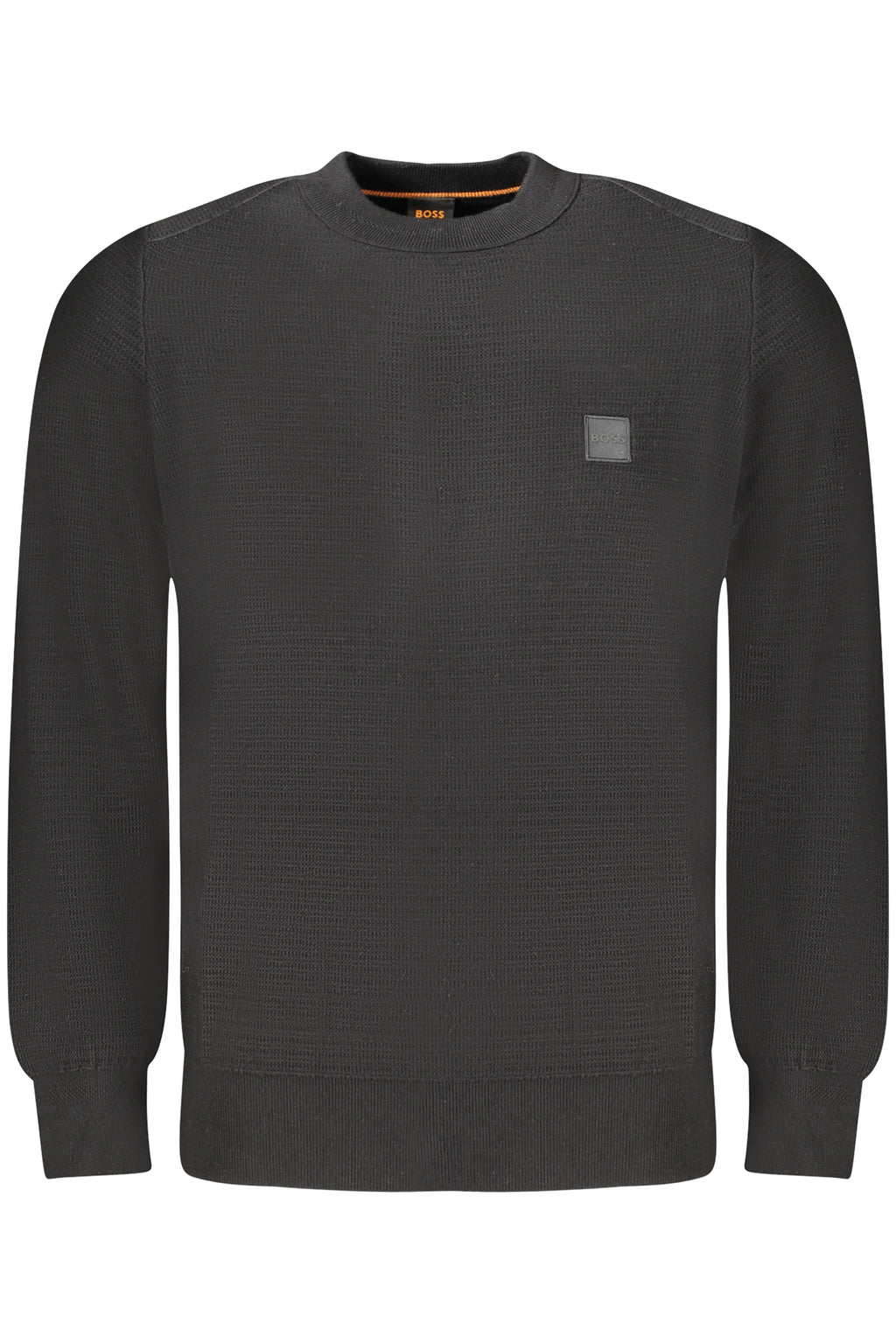 HUGO BOSS MEN'S BLACK SWEATER