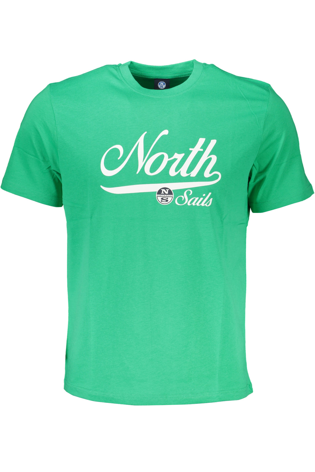 NORTH SAILS GREEN MEN'S SHORT SLEEVED T-SHIRT