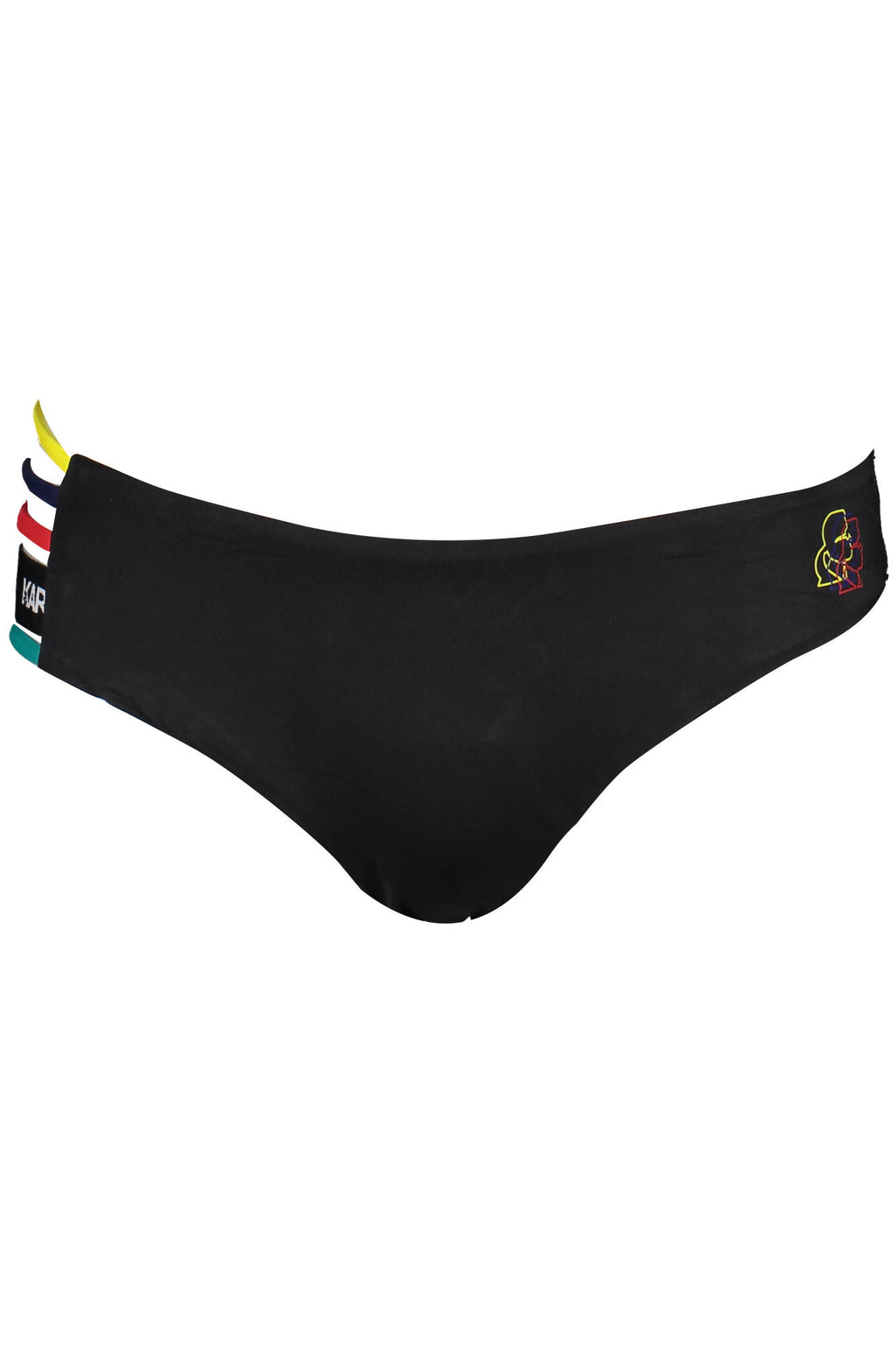 KARL LAGERFELD BEACHWEAR WOMEN'S BOTTOM SWIMSUIT BLACK