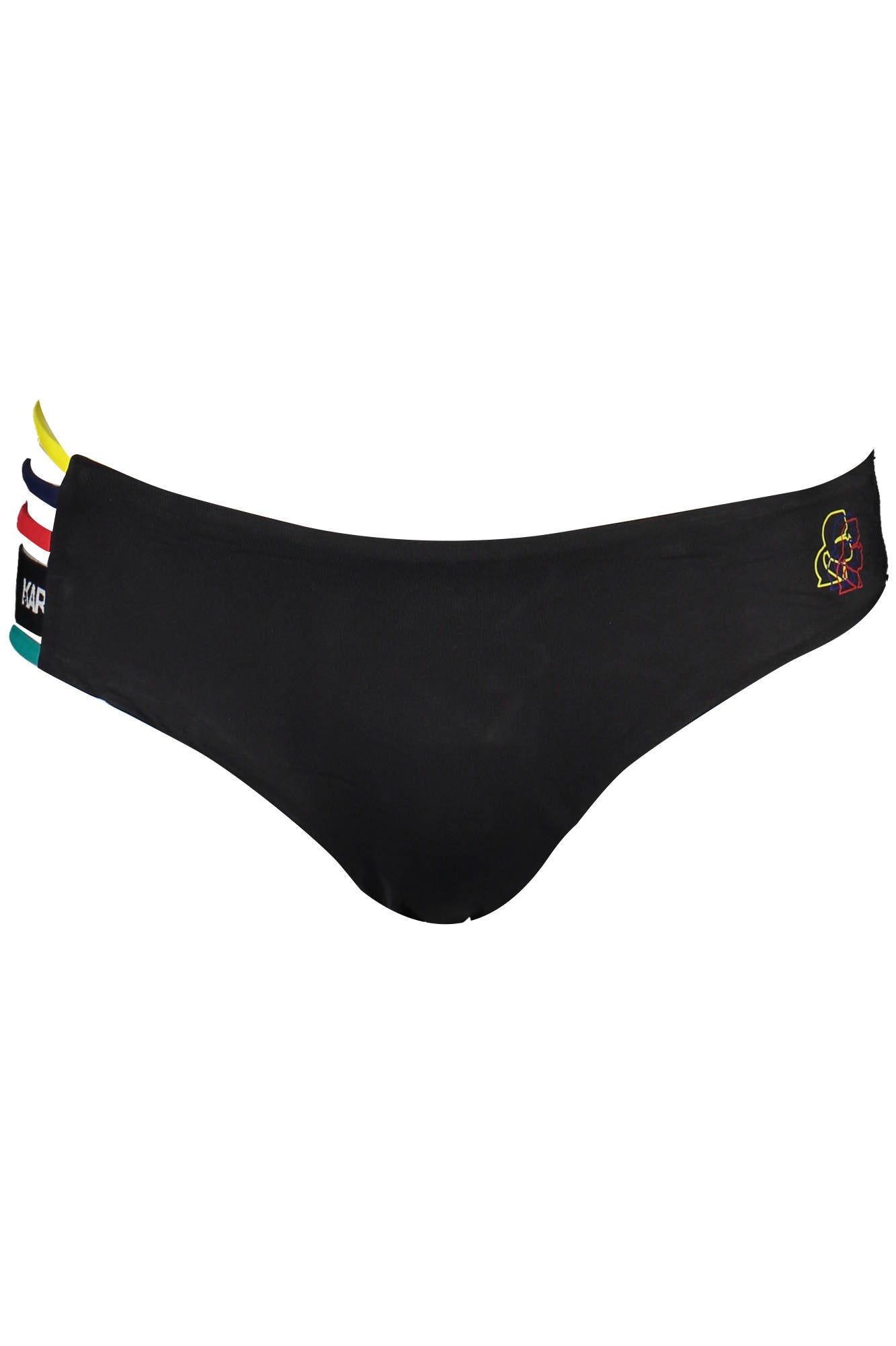 KARL LAGERFELD BEACHWEAR WOMEN'S BOTTOM SWIMSUIT BLACK