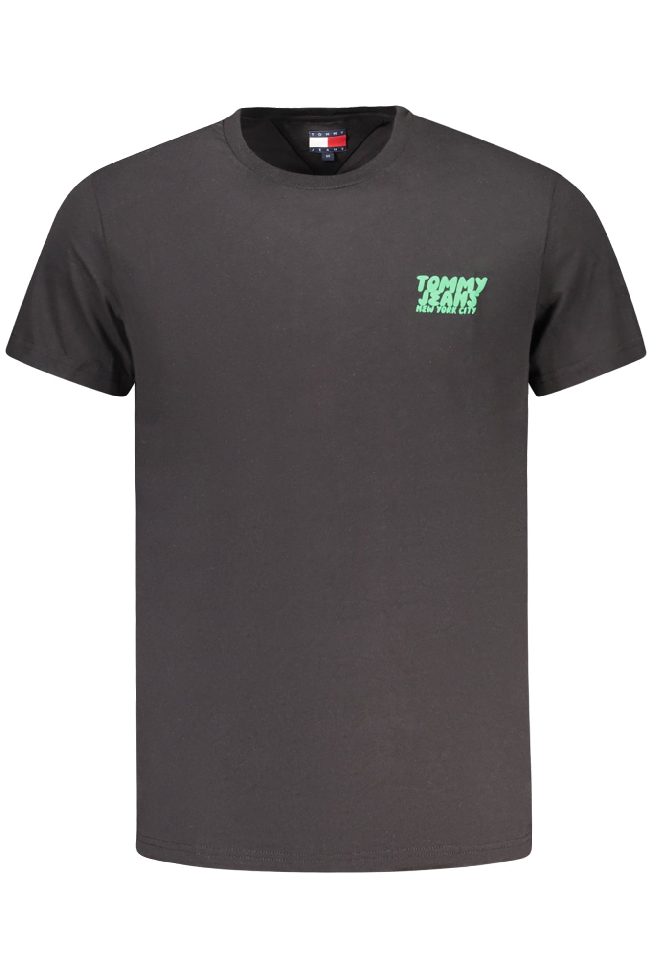 TOMMY HILFIGER SHORT SLEEVE T-SHIRT MEN BLACK