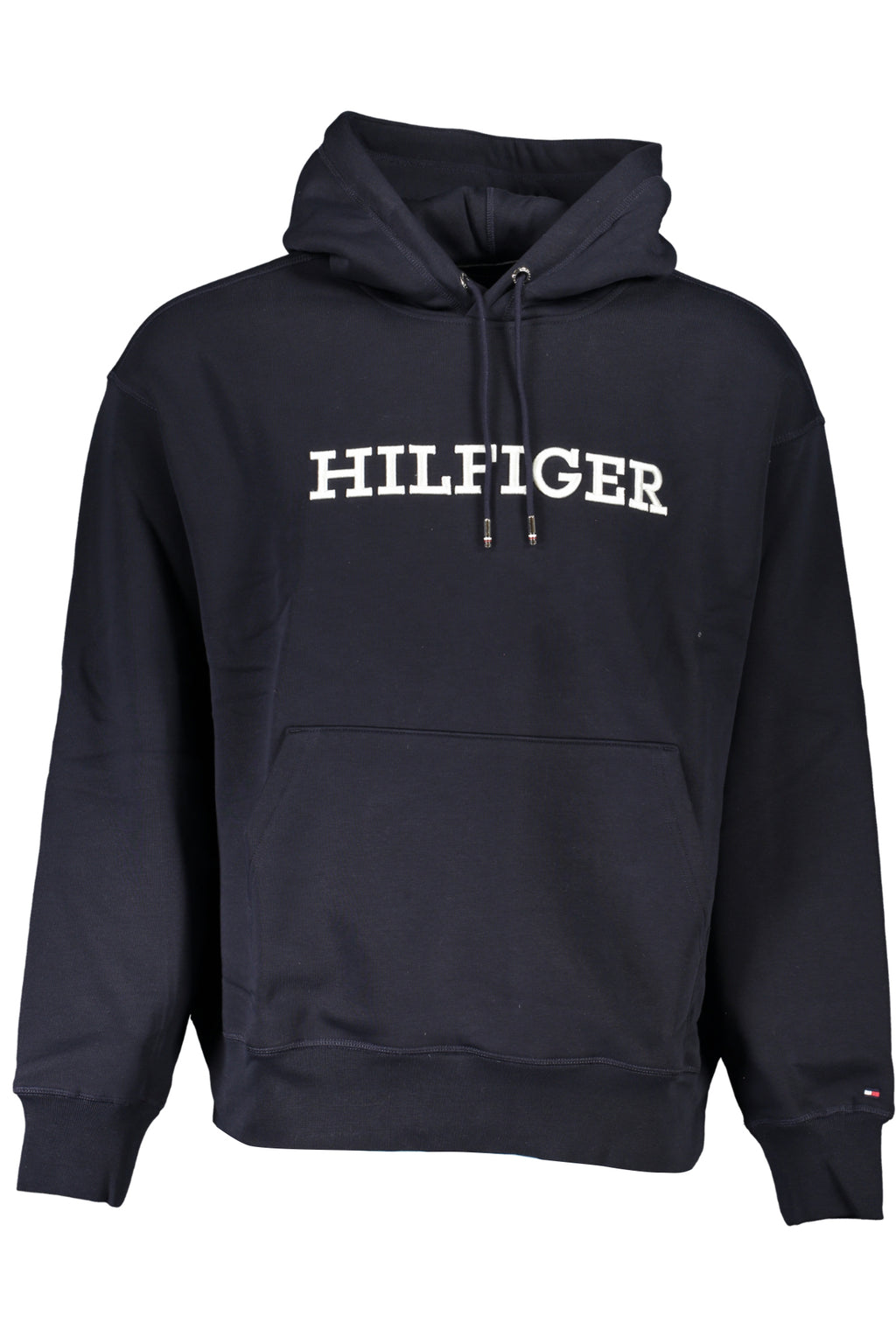 TOMMY HILFIGER MEN'S BLUE ZIPLESS SWEATSHIRT