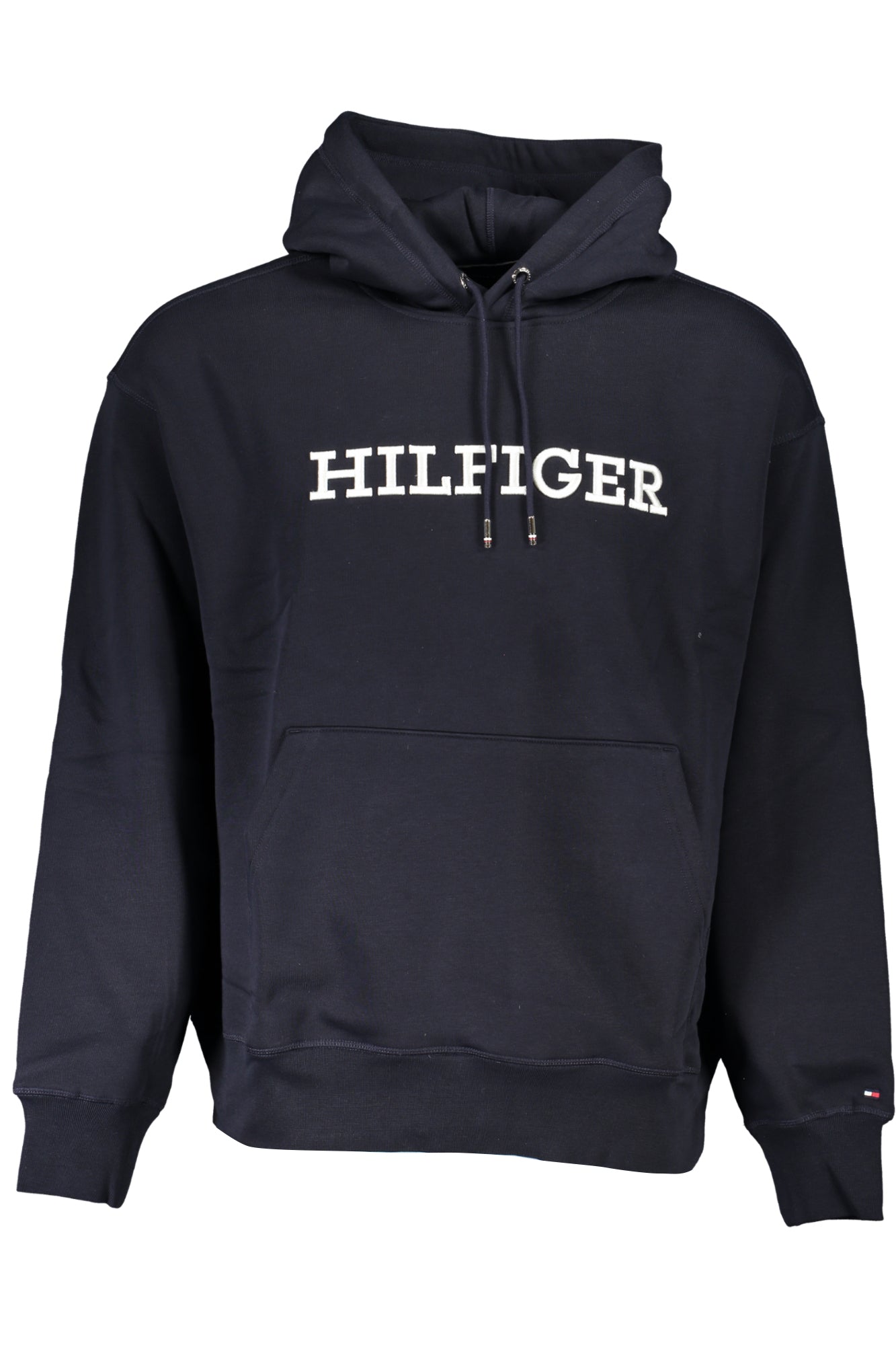 TOMMY HILFIGER MEN'S BLUE ZIPLESS SWEATSHIRT