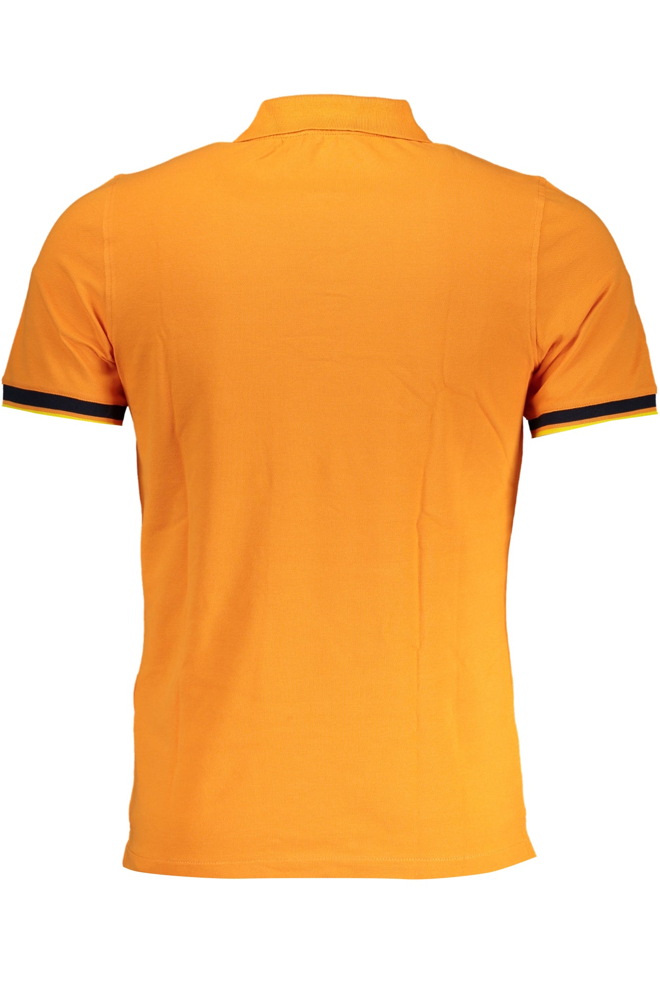 K-WAY MEN'S ORANGE SHORT-SLEEVED POLO SHIRT