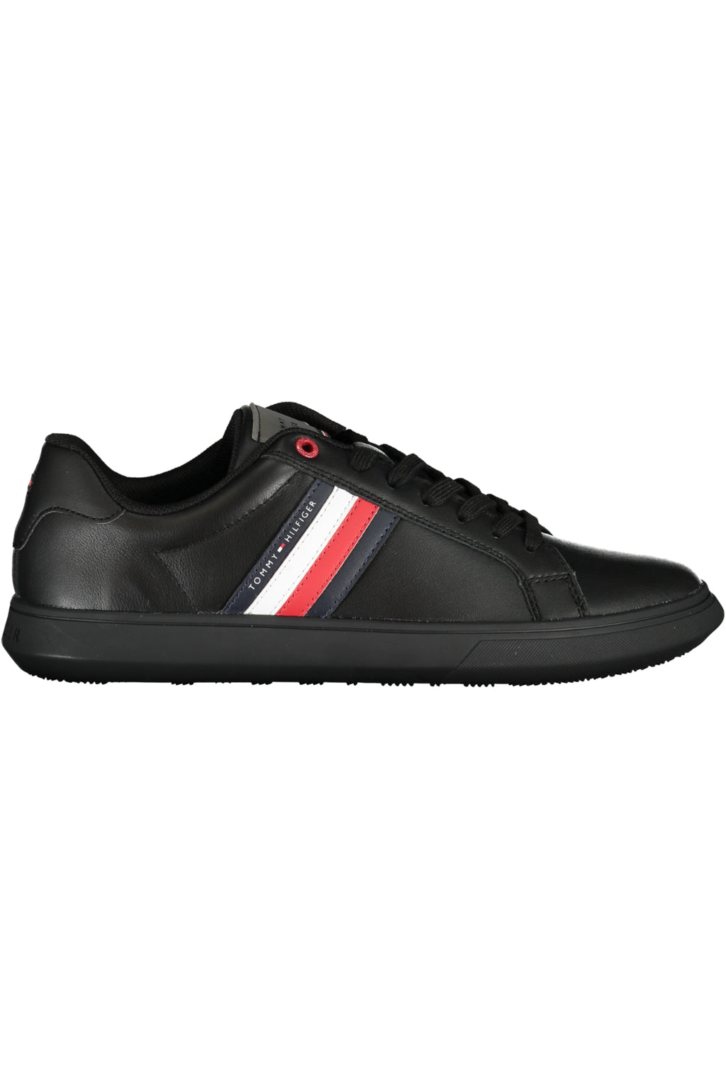 TOMMY HILFIGER BLACK MEN'S SPORTS SHOES