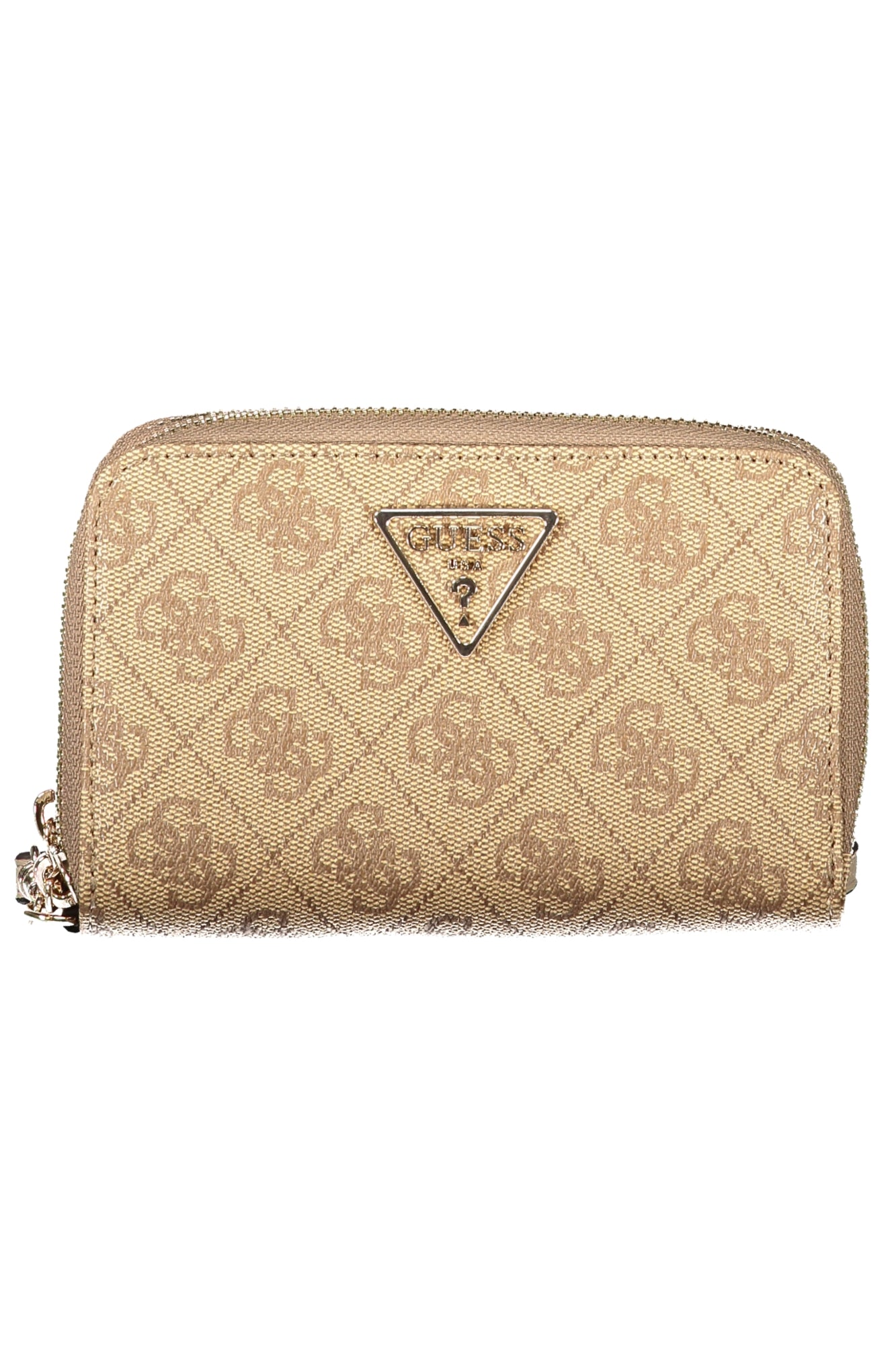 GUESS JEANS WOMEN'S BEIGE WALLET