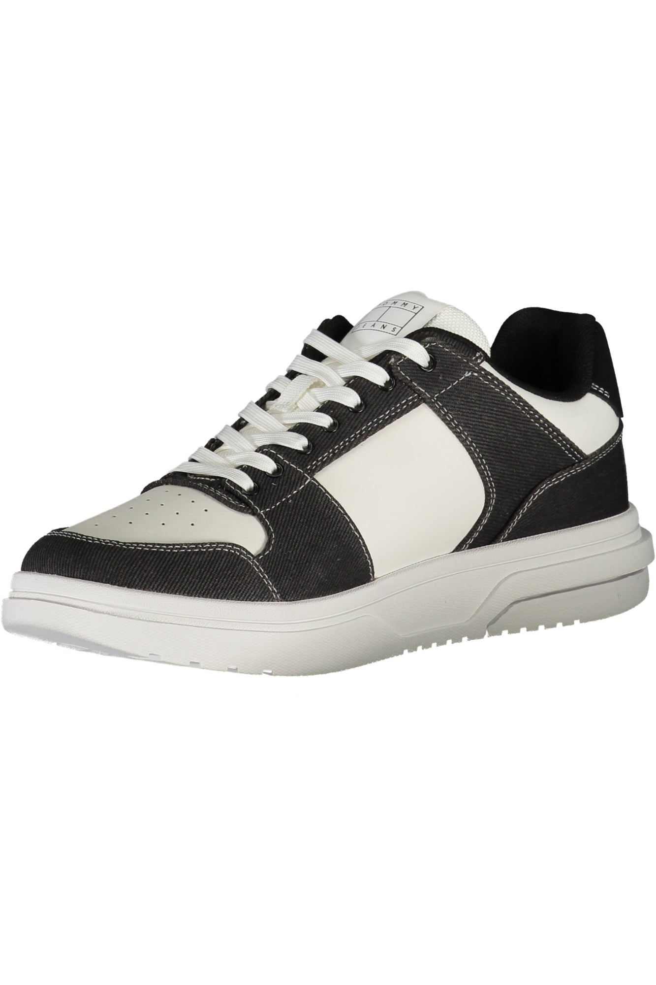 TOMMY HILFIGER BLACK MEN'S SPORTS SHOES