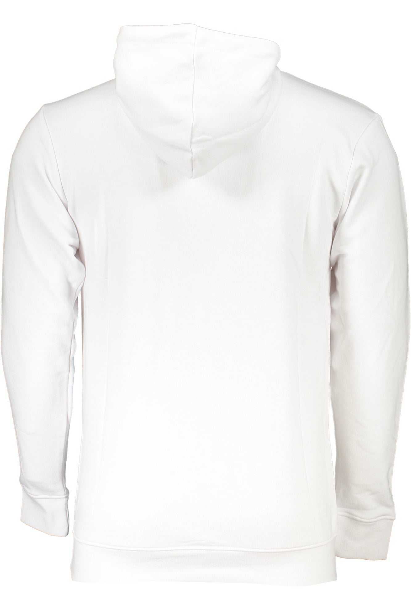 CAVALLI CLASS MEN'S WHITE ZIPLESS SWEATSHIRT