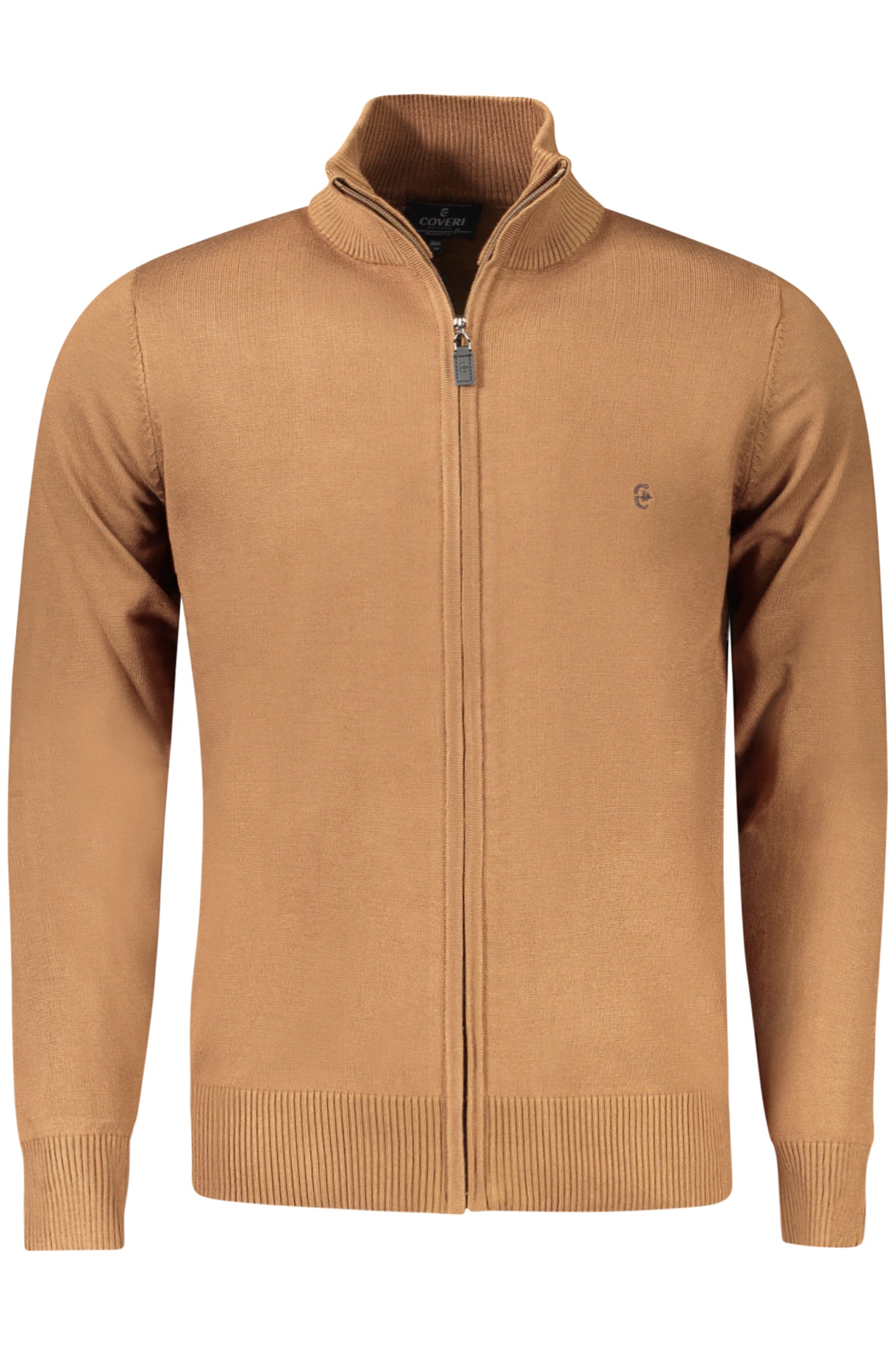 COVERI MOVING CARDIGAN MEN BROWN
