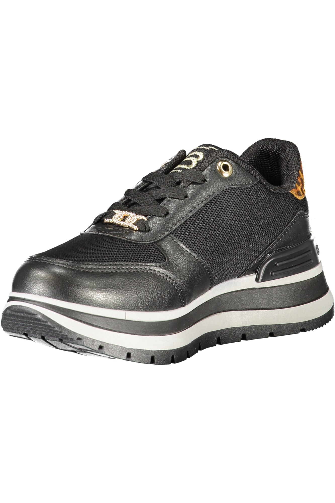 LAURA BIAGIOTTI WOMEN'S BLACK SPORTS SHOES