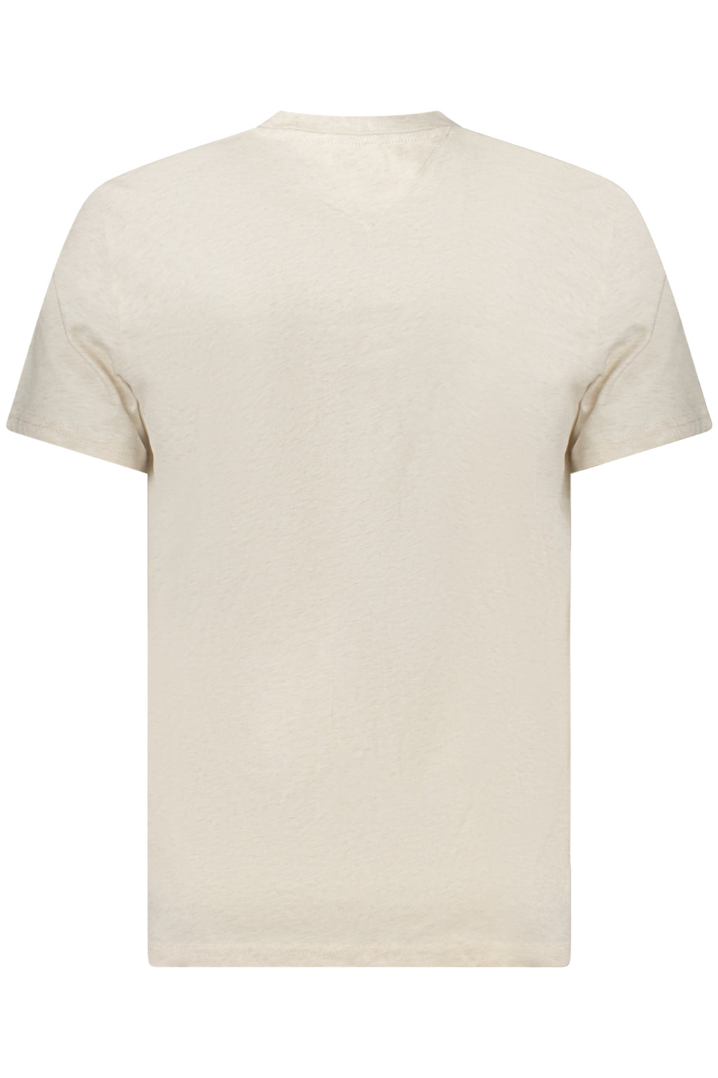 TOMMY HILFIGER MEN'S SHORT-SLEEVE T-SHIRT BEIGE