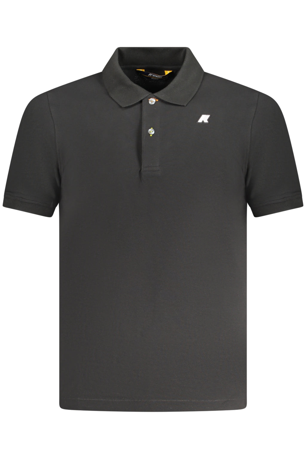 K-WAY POLO SHORT SLEEVE MEN BLACK