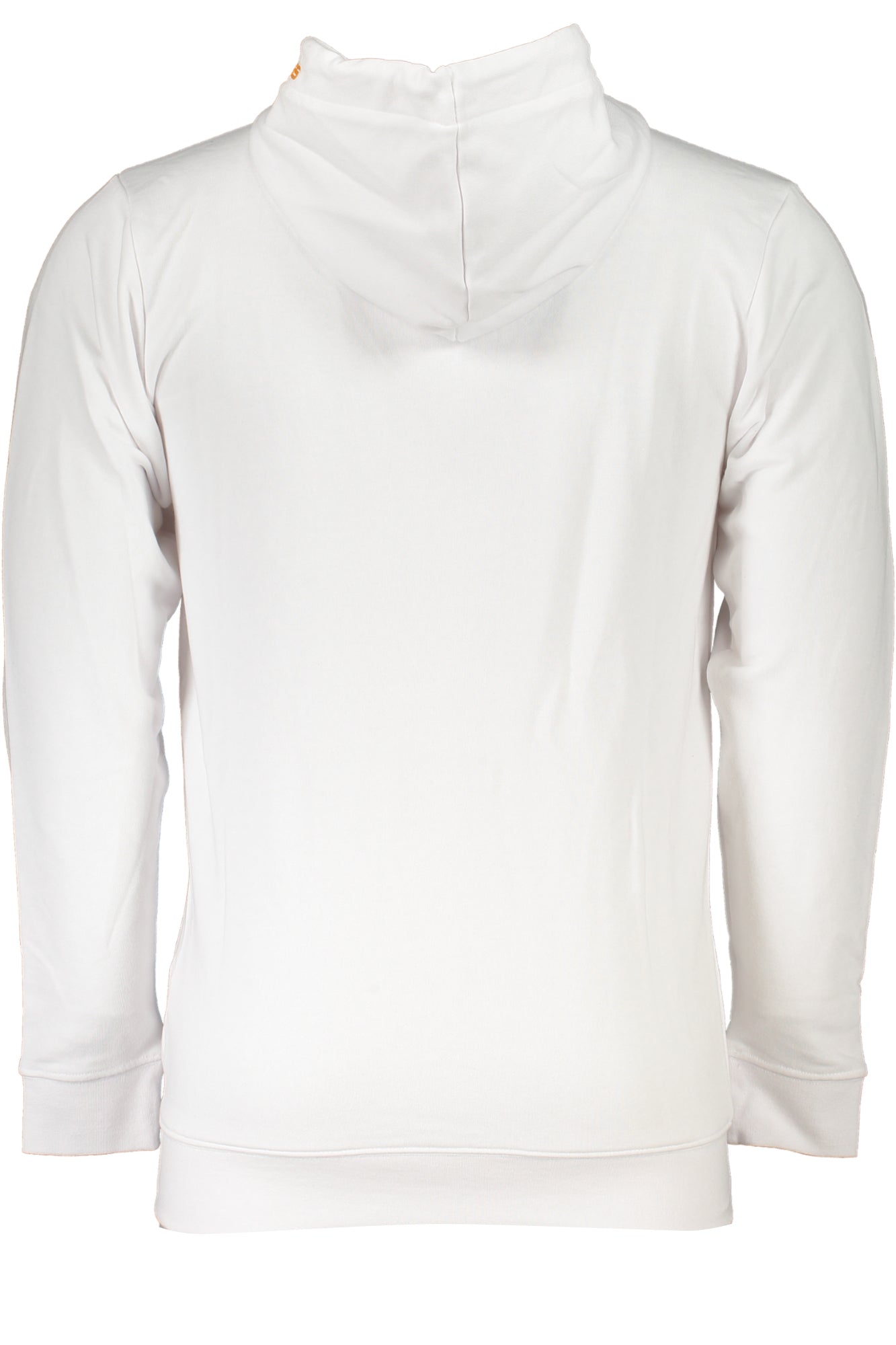 CAVALLI CLASS MEN'S WHITE ZIP SWEATSHIRT