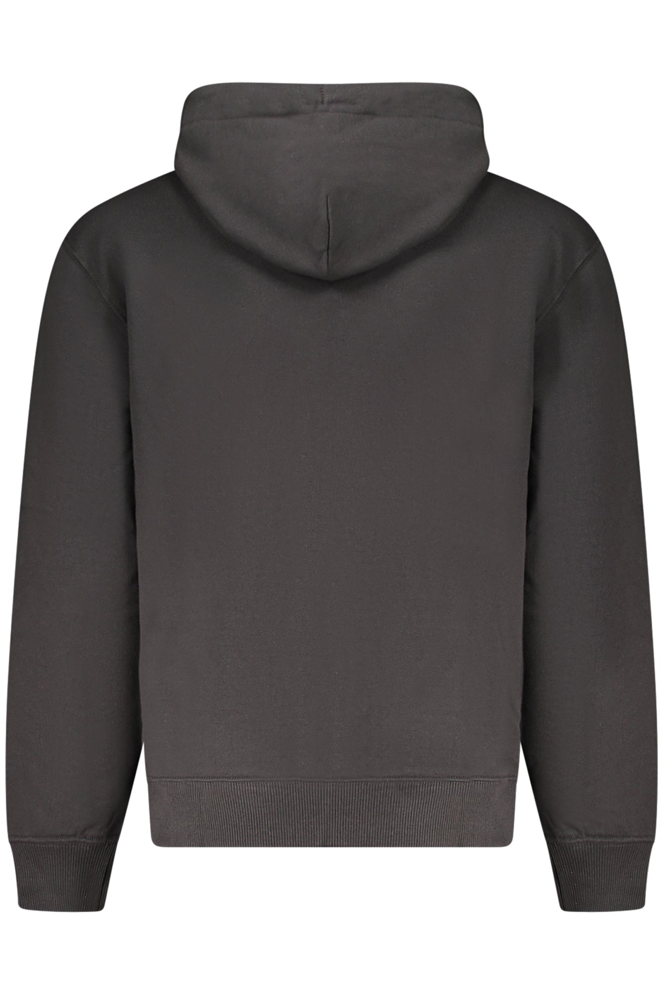 CALVIN KLEIN MEN'S BLACK ZIP-UP SWEATSHIRT