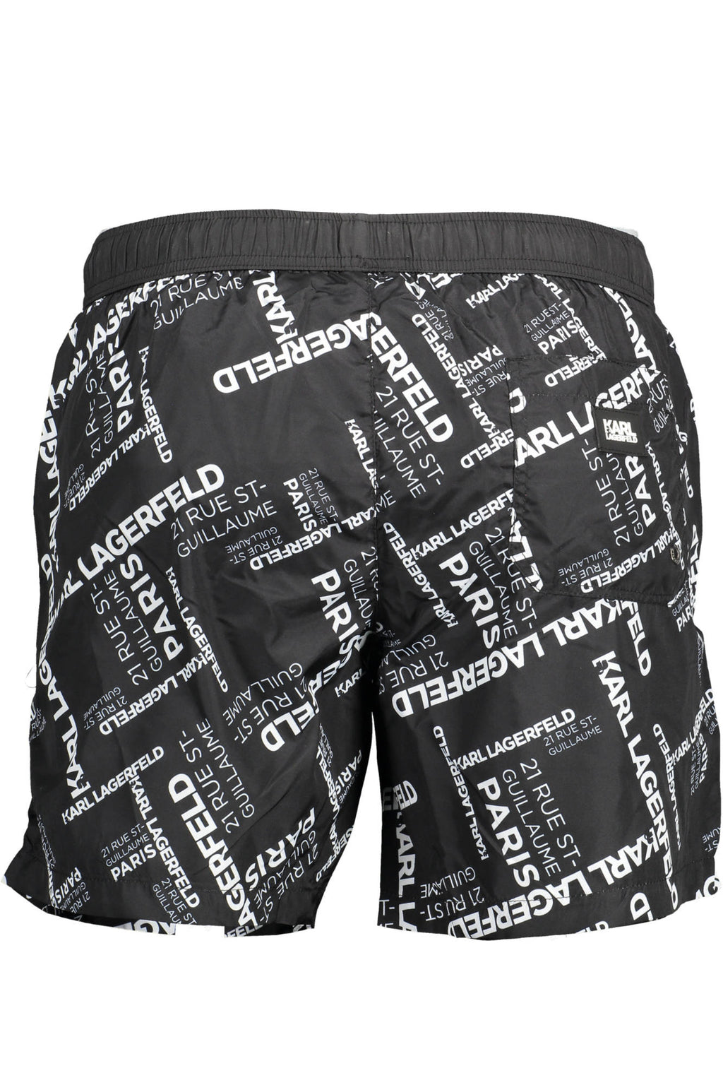KARL LAGERFELD BEACHWEAR COSTUME PARTS UNDER MAN BLACK