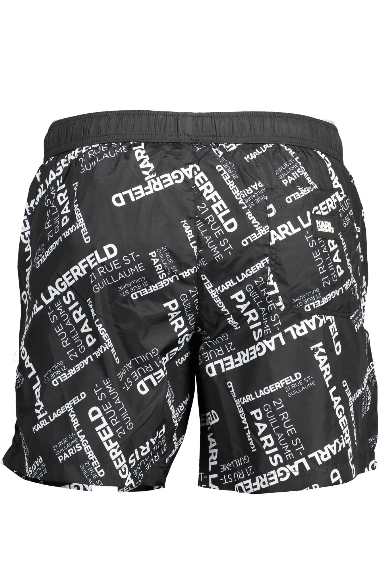 KARL LAGERFELD BEACHWEAR COSTUME PARTS UNDER MAN BLACK