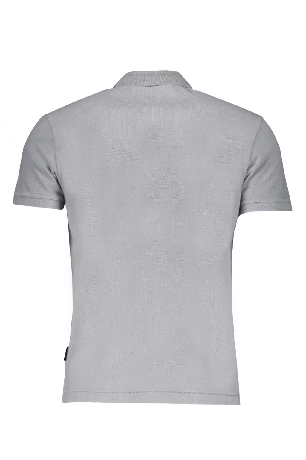NAPAPIJRI MEN'S GRAY SHORT SLEEVED POLO SHIRT