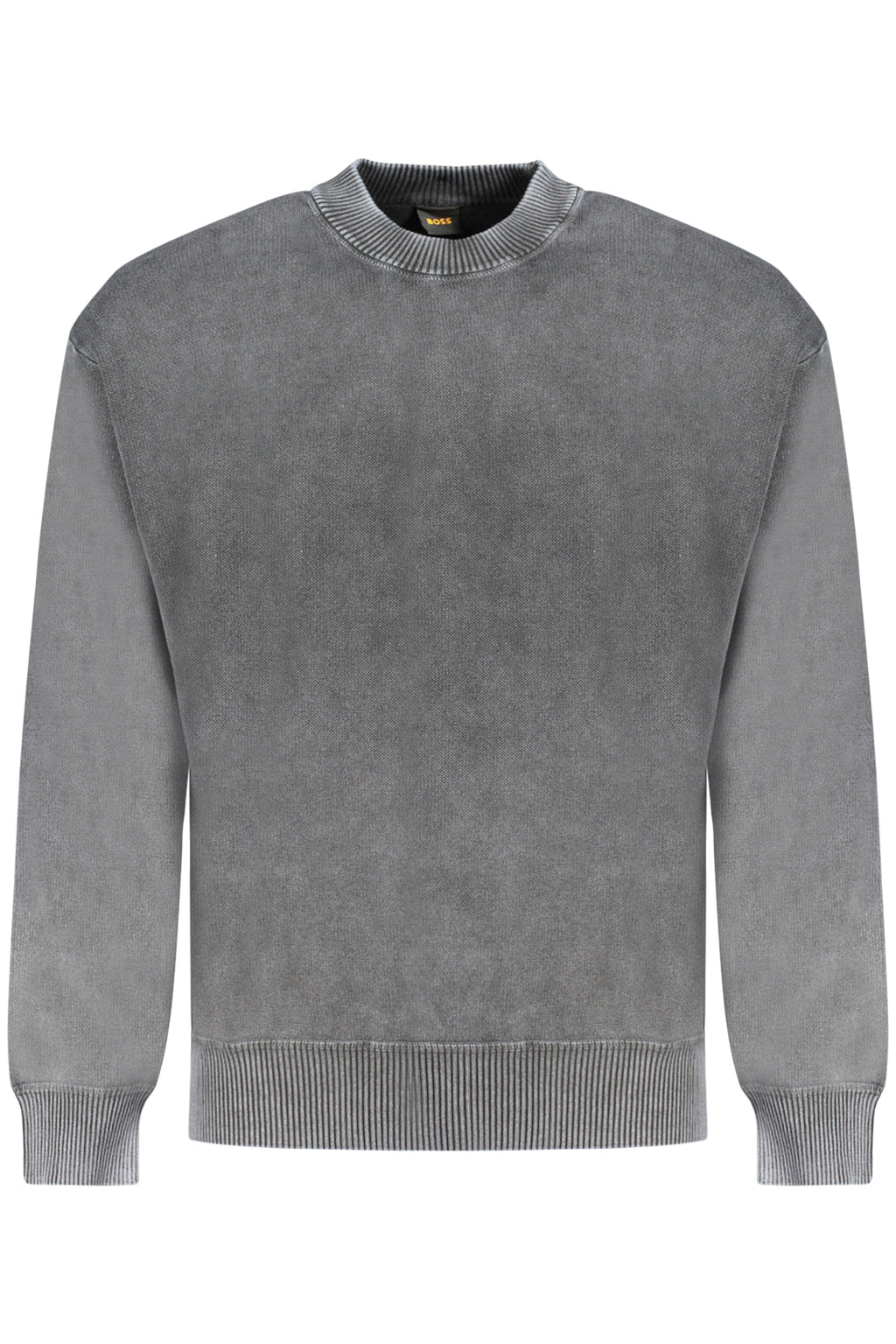 HUGO BOSS MEN'S BLACK SWEATER