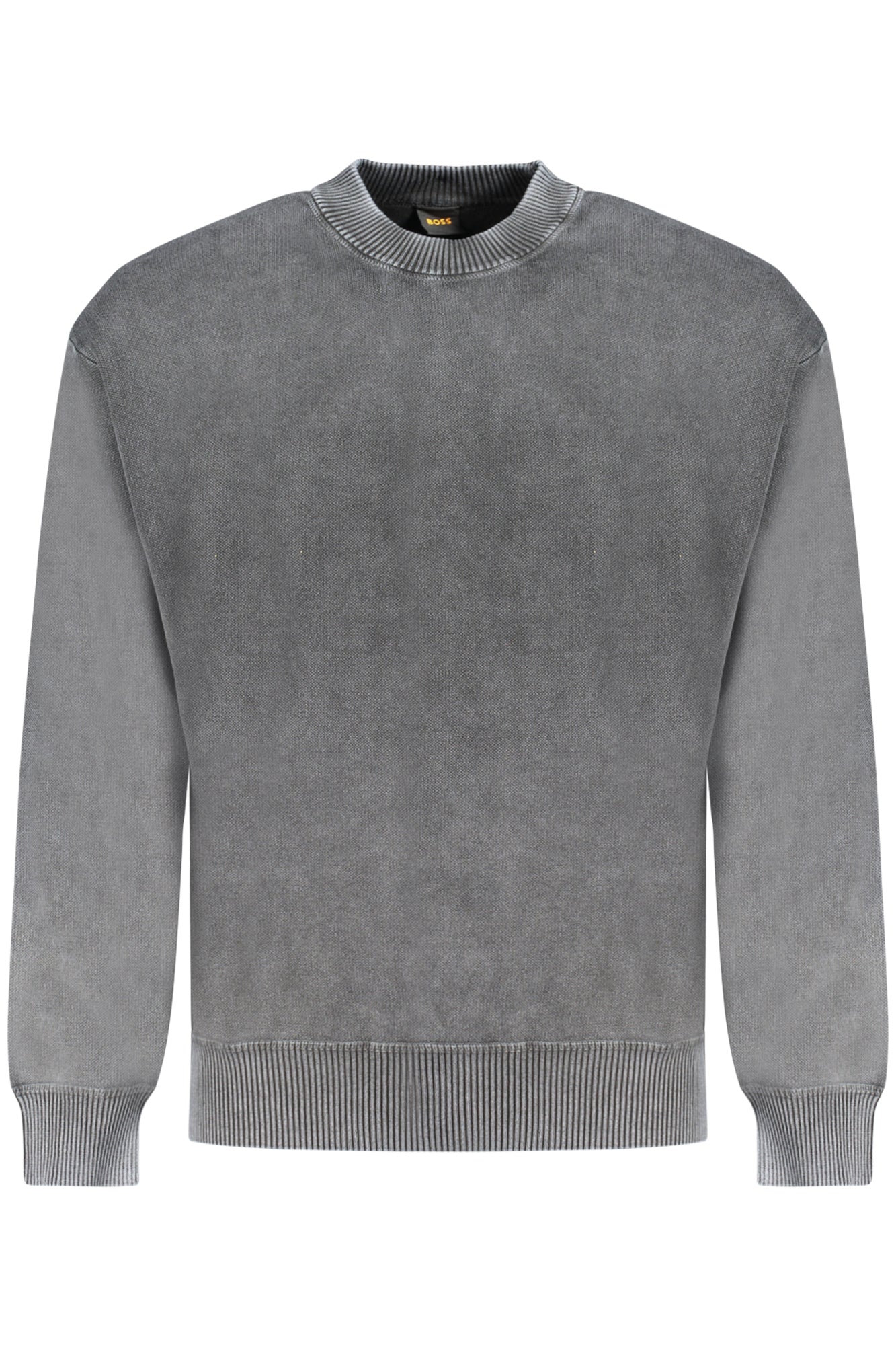 HUGO BOSS MEN'S BLACK SWEATER