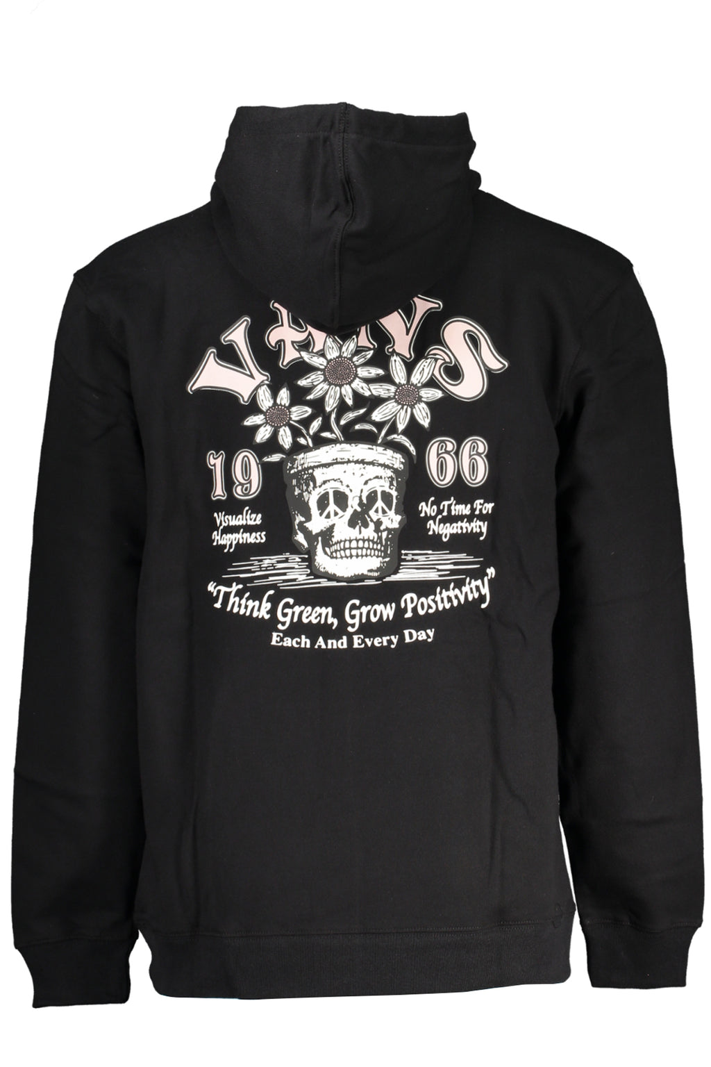 VANS BLACK MEN'S ZIPLESS SWEATSHIRT