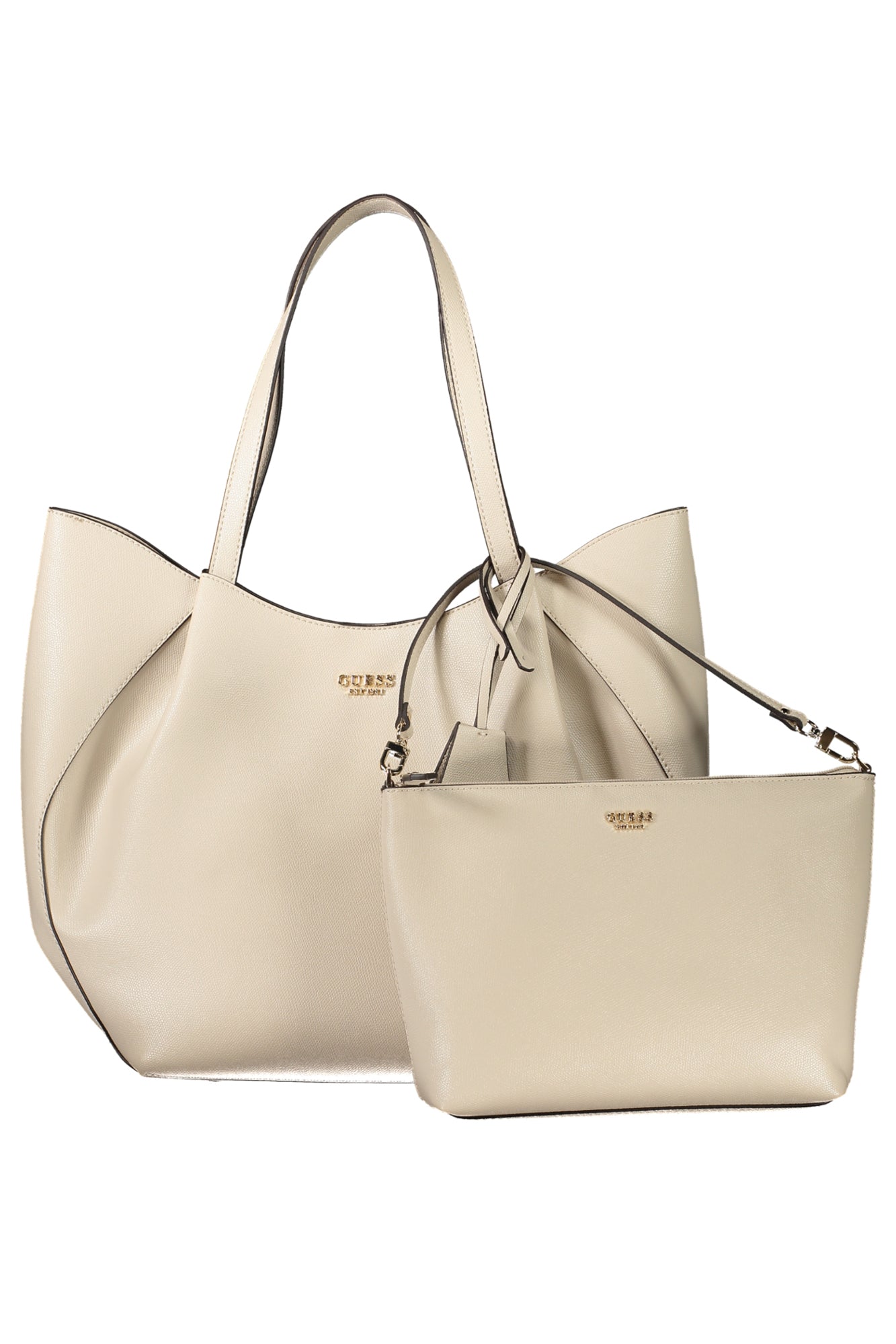 GUESS JEANS WOMEN'S BEIGE BAG
