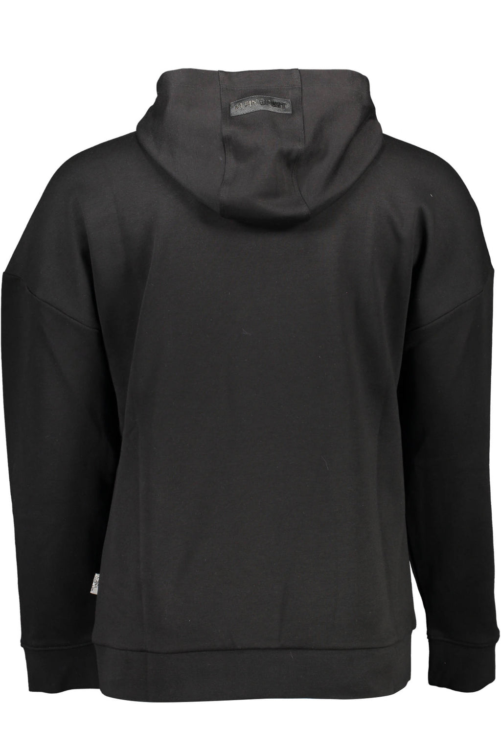 PLEIN SPORT MEN'S BLACK ZIP-UP SWEATSHIRT