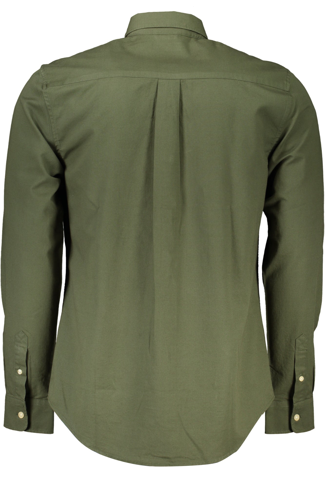 NORTH SAILS GREEN MEN'S LONG SLEEVED SHIRT