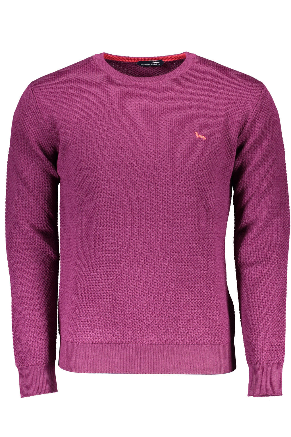 HARMONT & BLAINE MEN'S PURPLE SWEATER