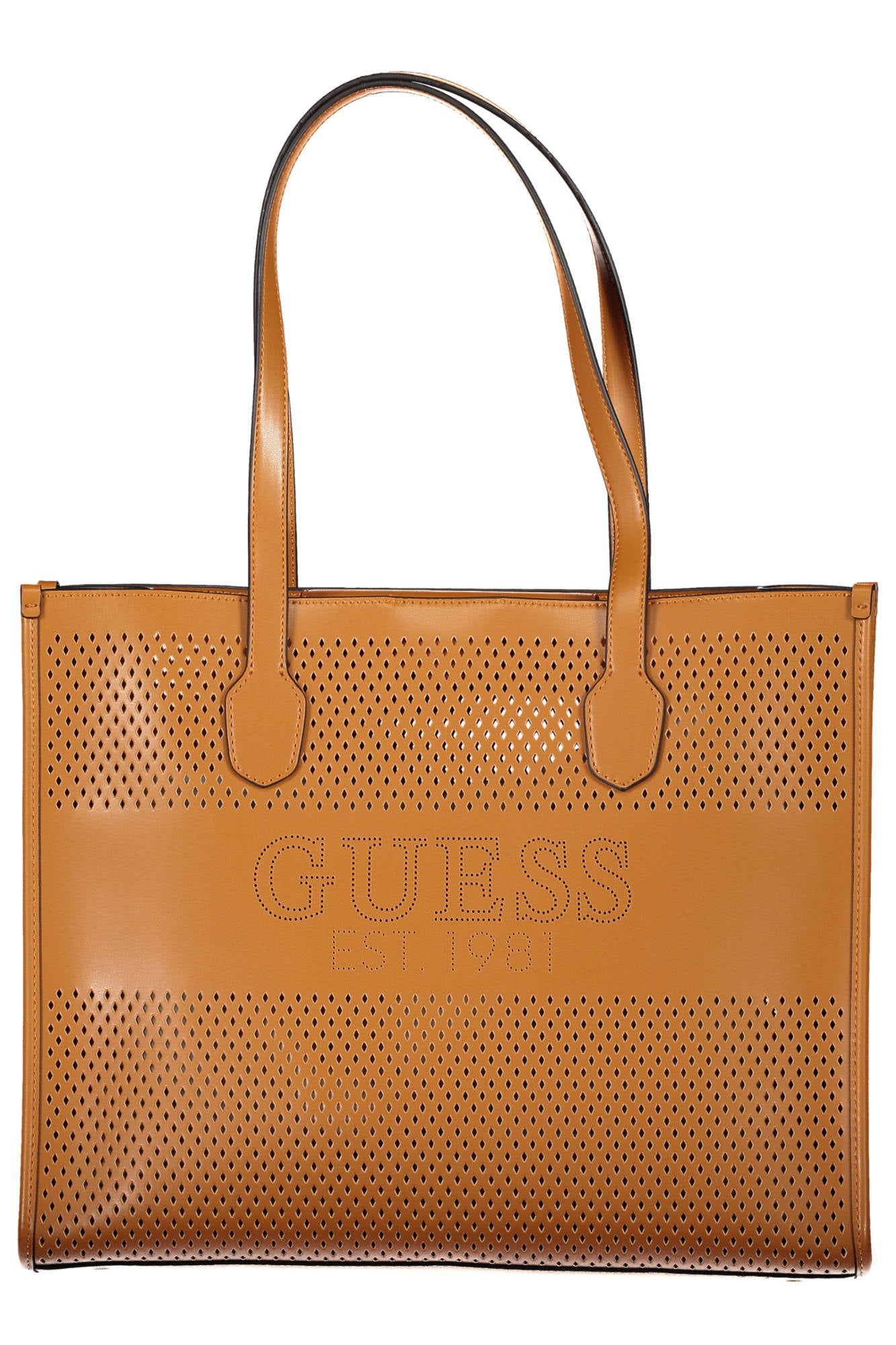 GUESS JEANS WOMEN'S BAG BROWN