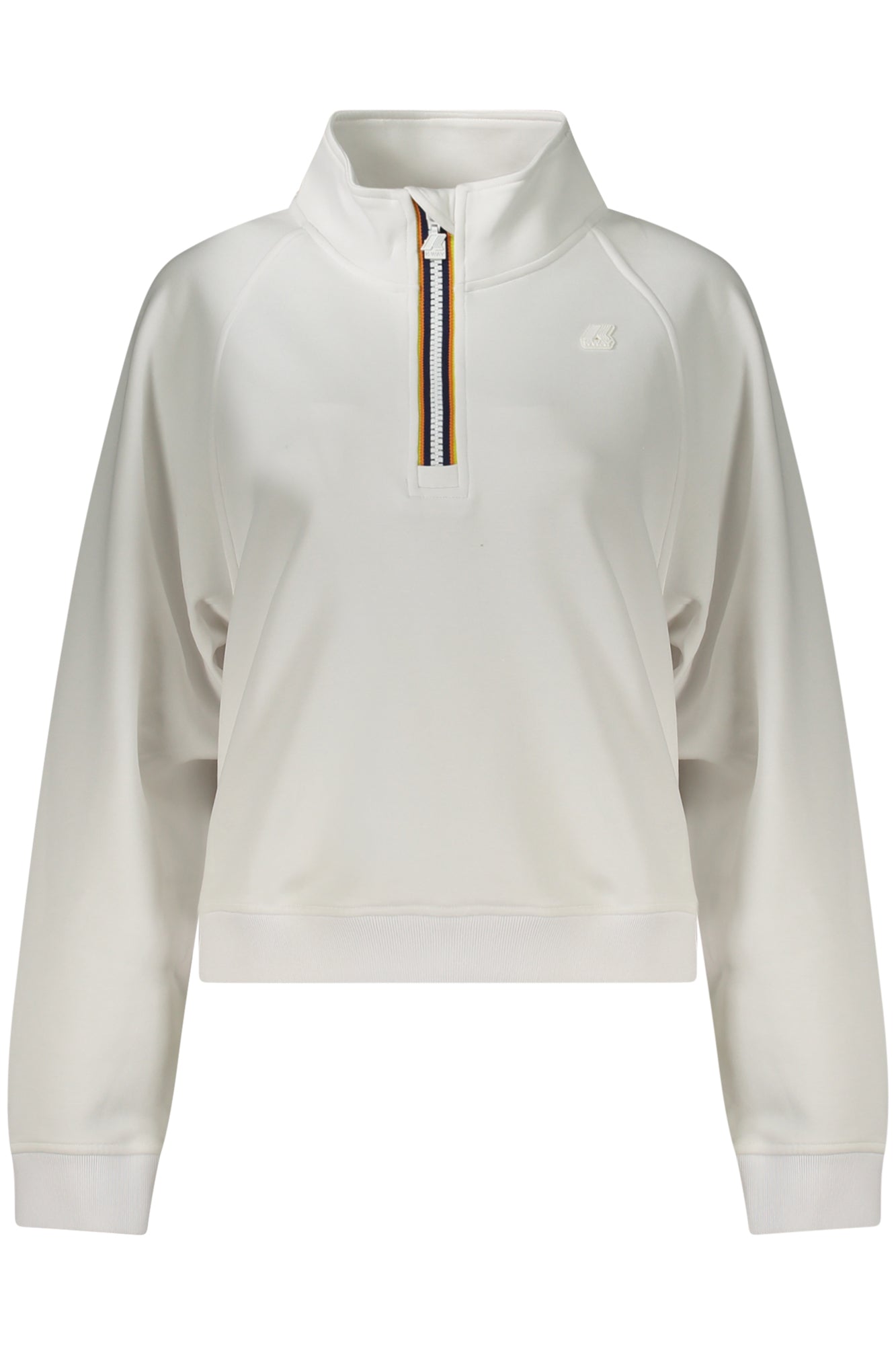 K-WAY SWEATSHIRT WITHOUT ZIP WOMEN WHITE