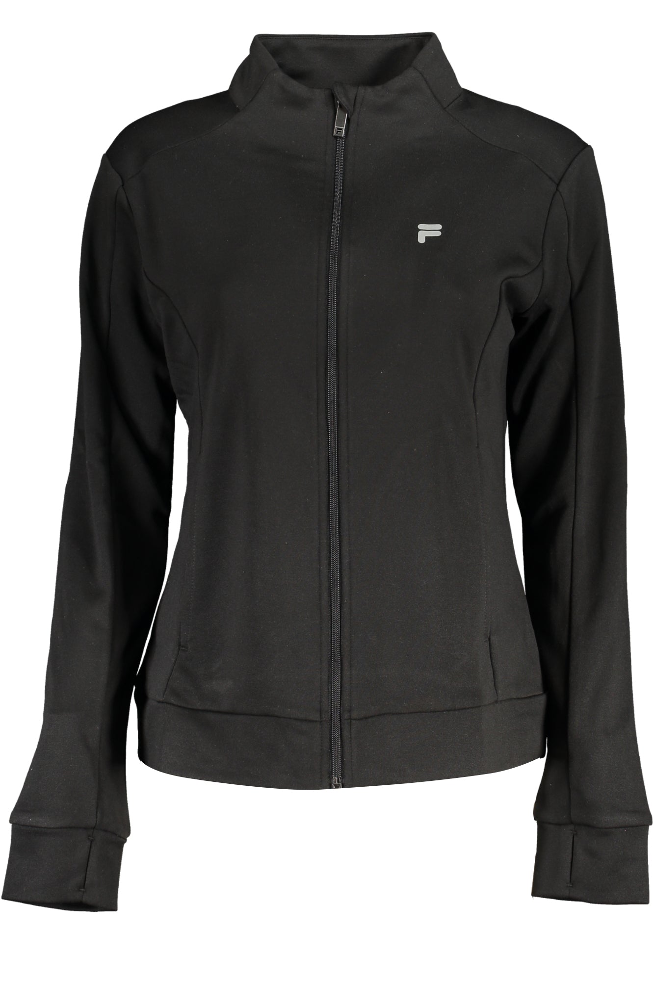 FILA WOMEN'S BLACK ZIP SWEATSHIRT