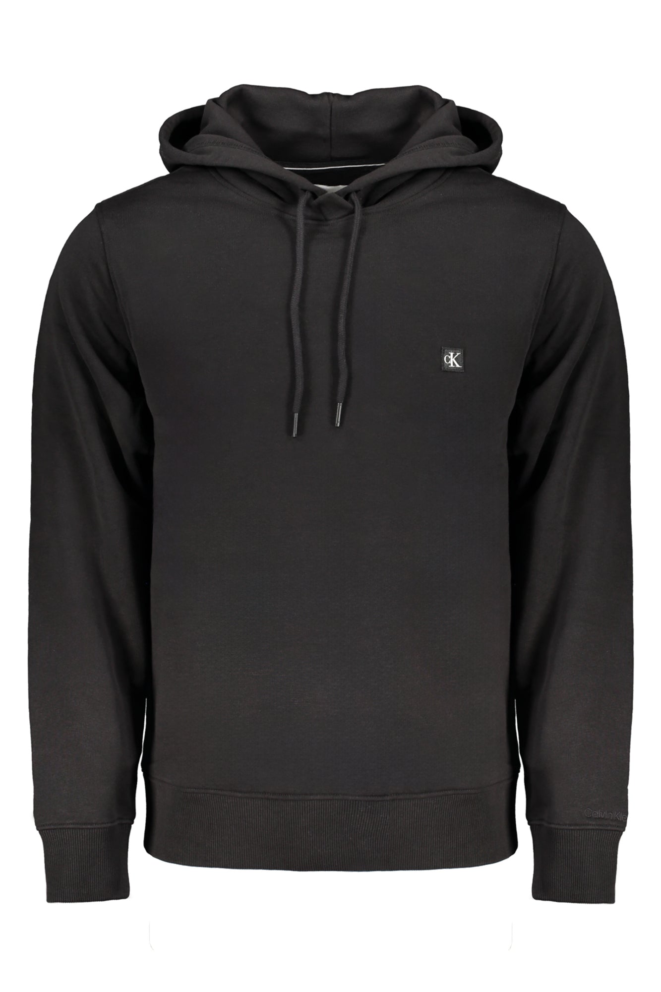 CALVIN KLEIN MEN'S BLACK ZIPLESS SWEATSHIRT