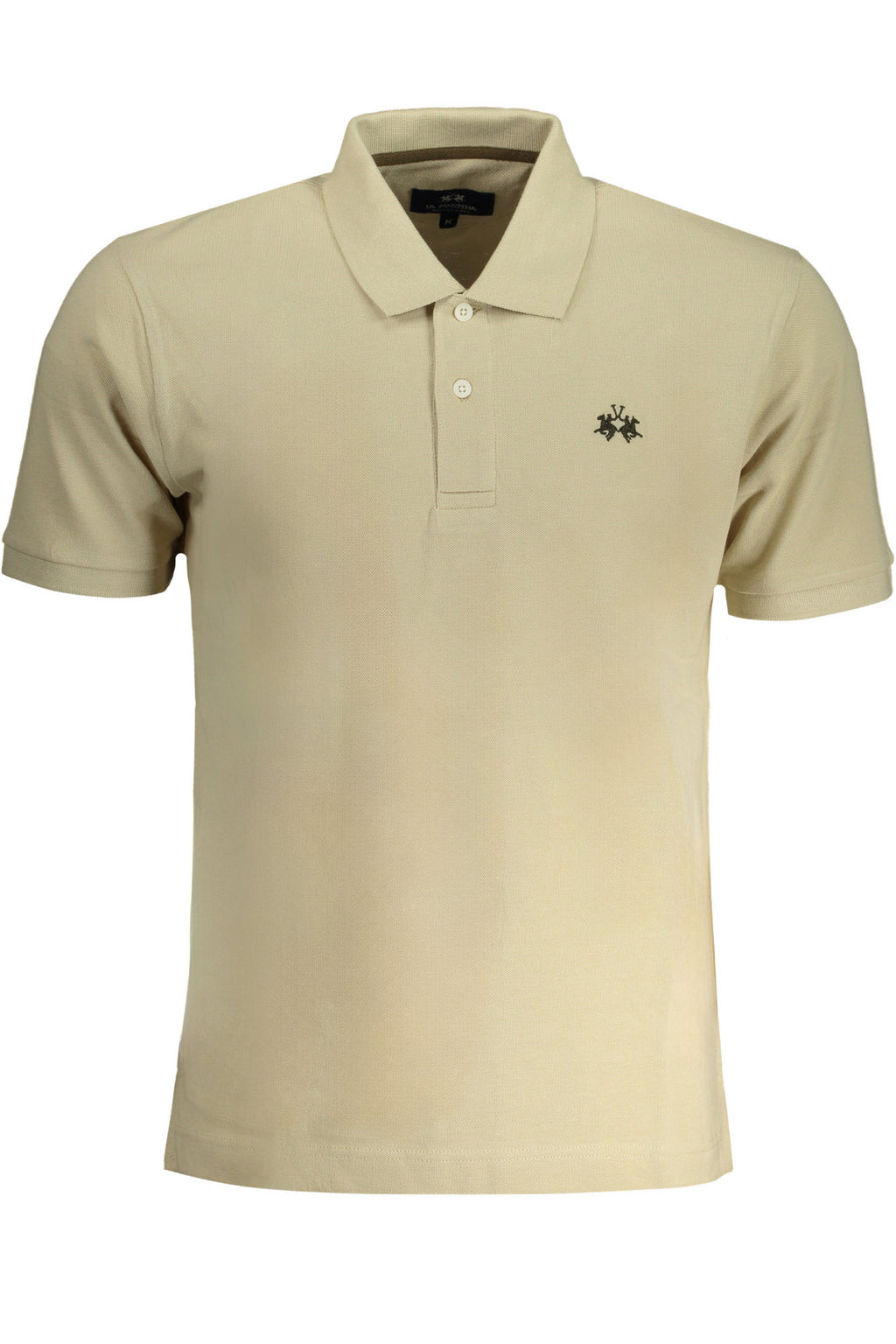 LA MARTINA MEN'S SHORT SLEEVED POLO SHIRT BEIGE