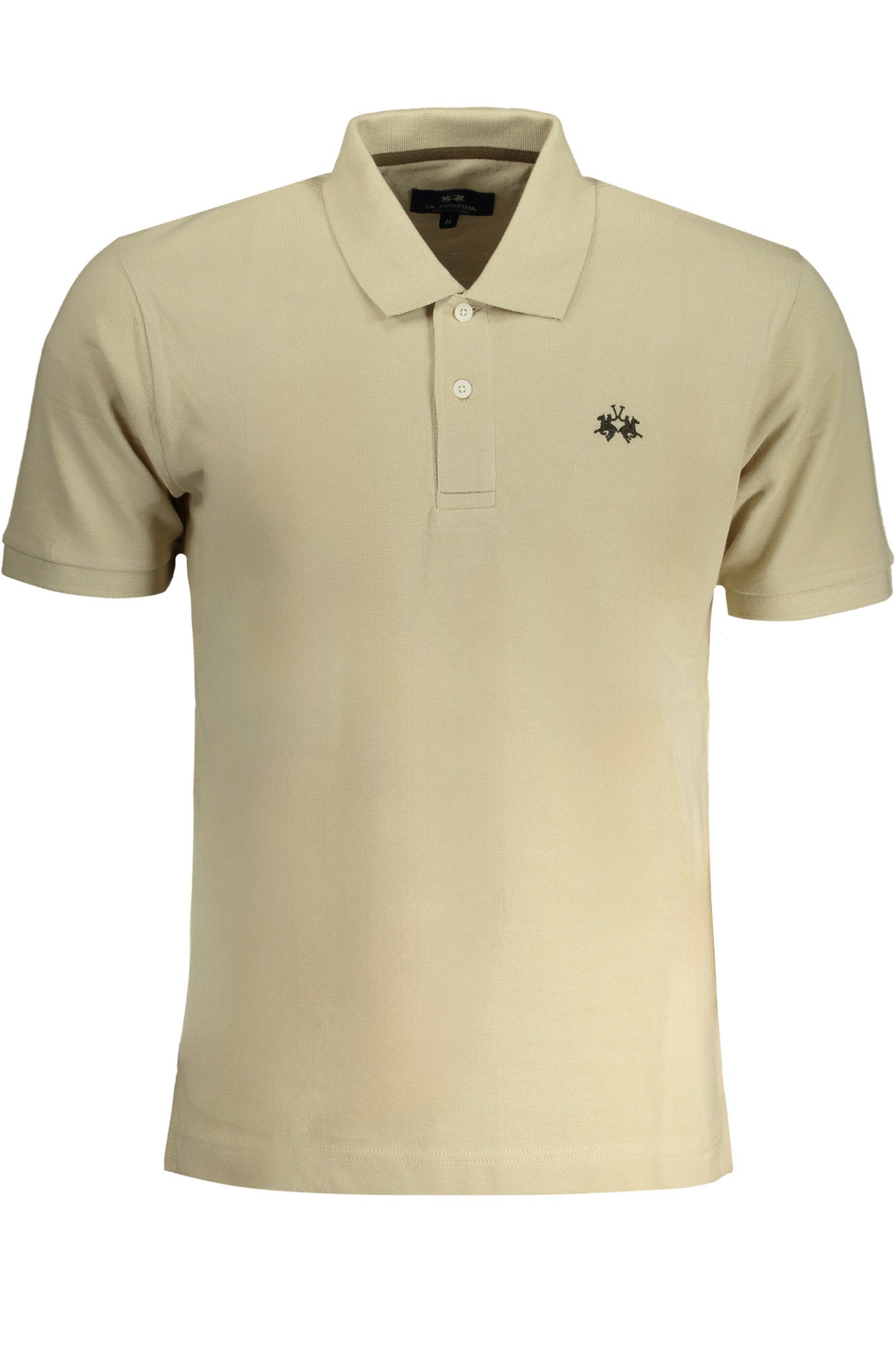 LA MARTINA MEN'S SHORT SLEEVED POLO SHIRT BEIGE