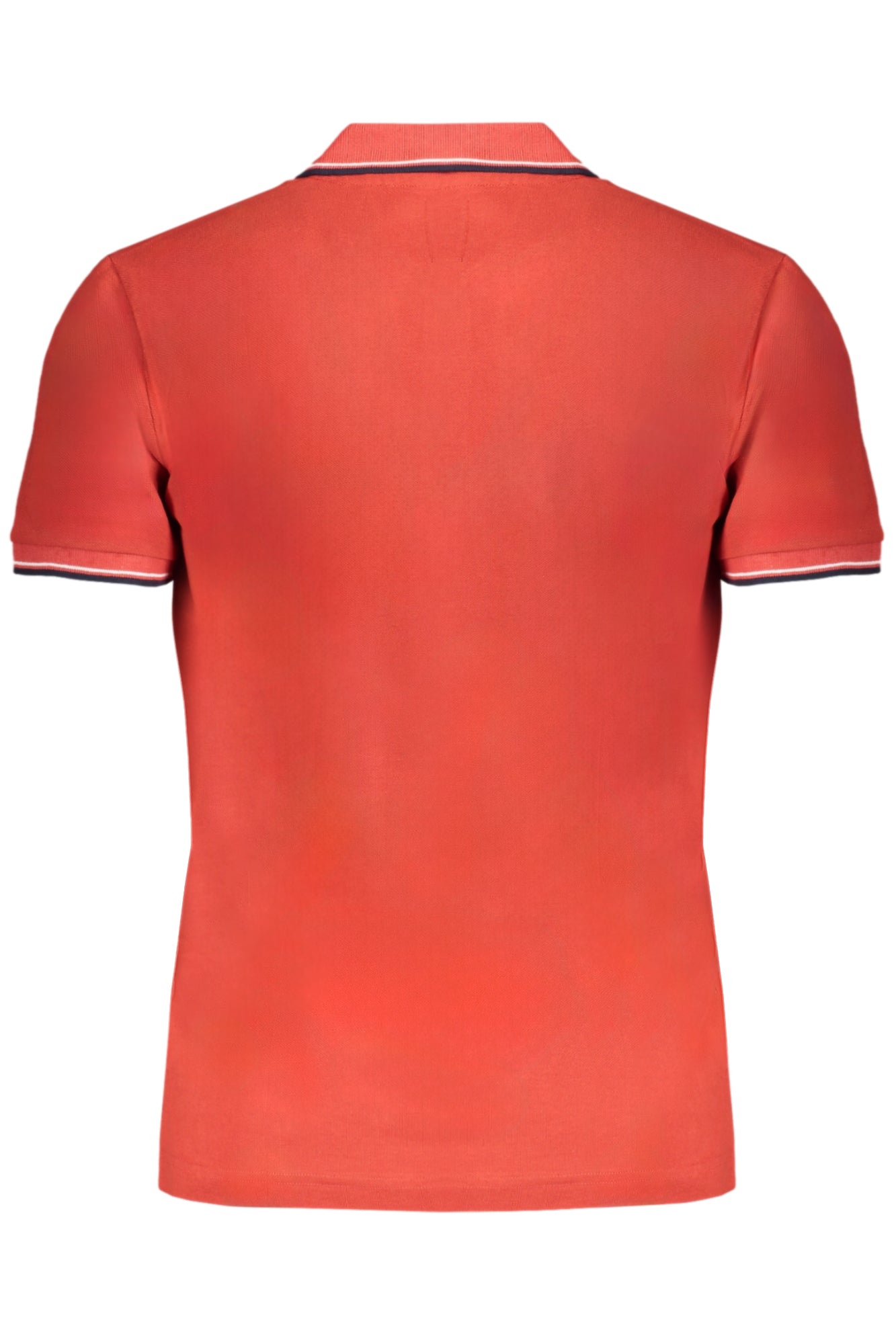 GIAN MARCO VENTURI MEN'S RED SHORT SLEEVED POLO SHIRT