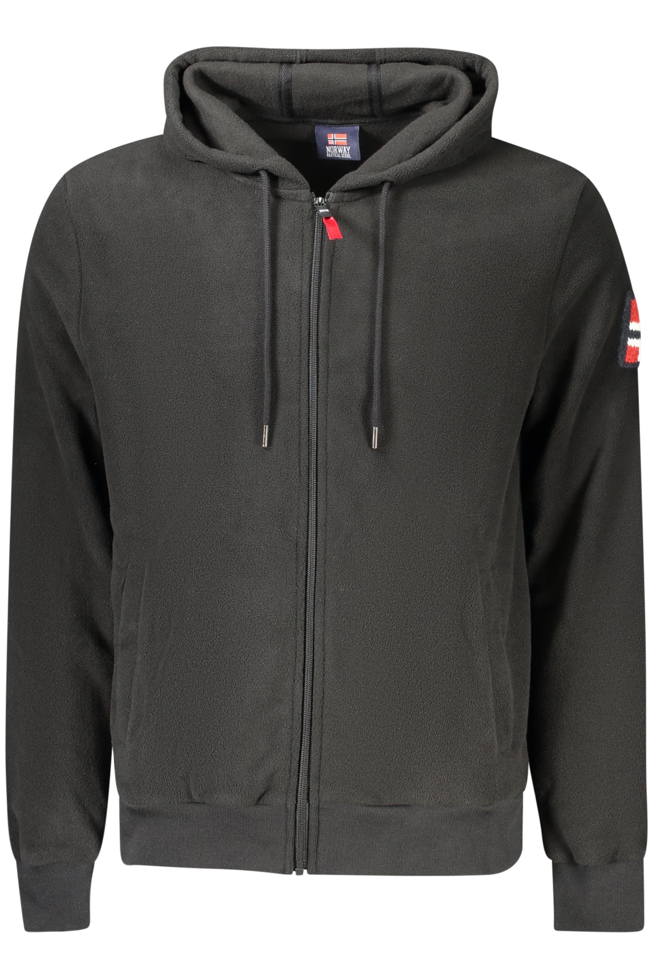 NORWAY 1963 MEN'S BLACK ZIP-UP SWEATSHIRT