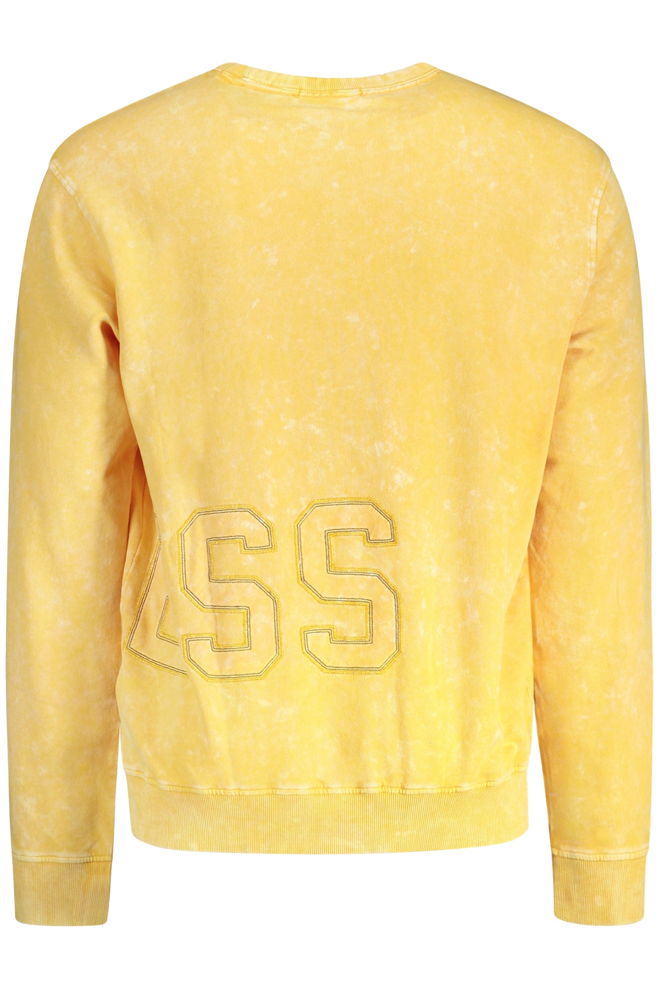 GUESS JEANS SWEATSHIRT WITHOUT ZIP MEN YELLOW