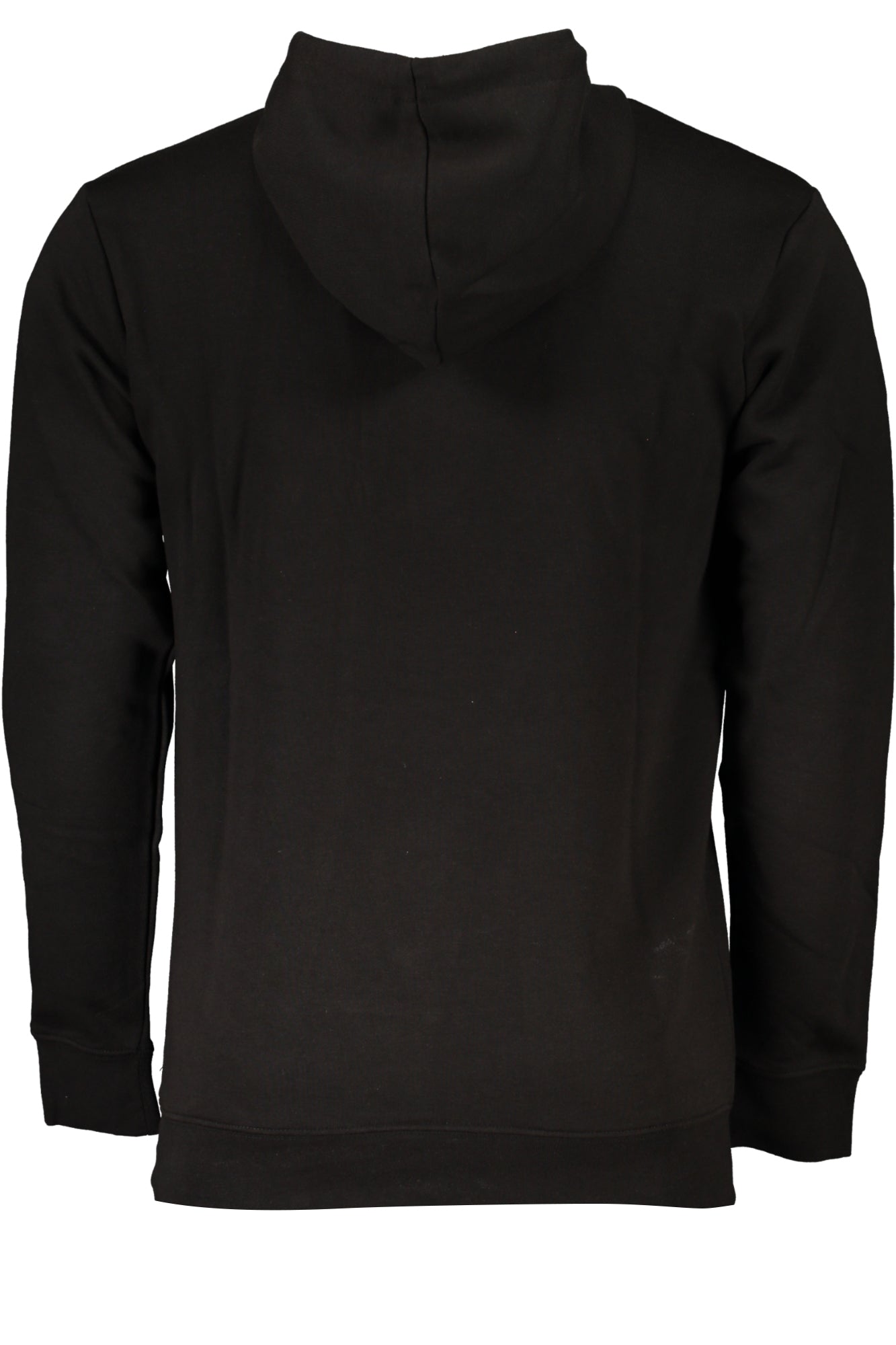 CAVALLI CLASS MEN'S BLACK ZIP-OUT SWEATSHIRT