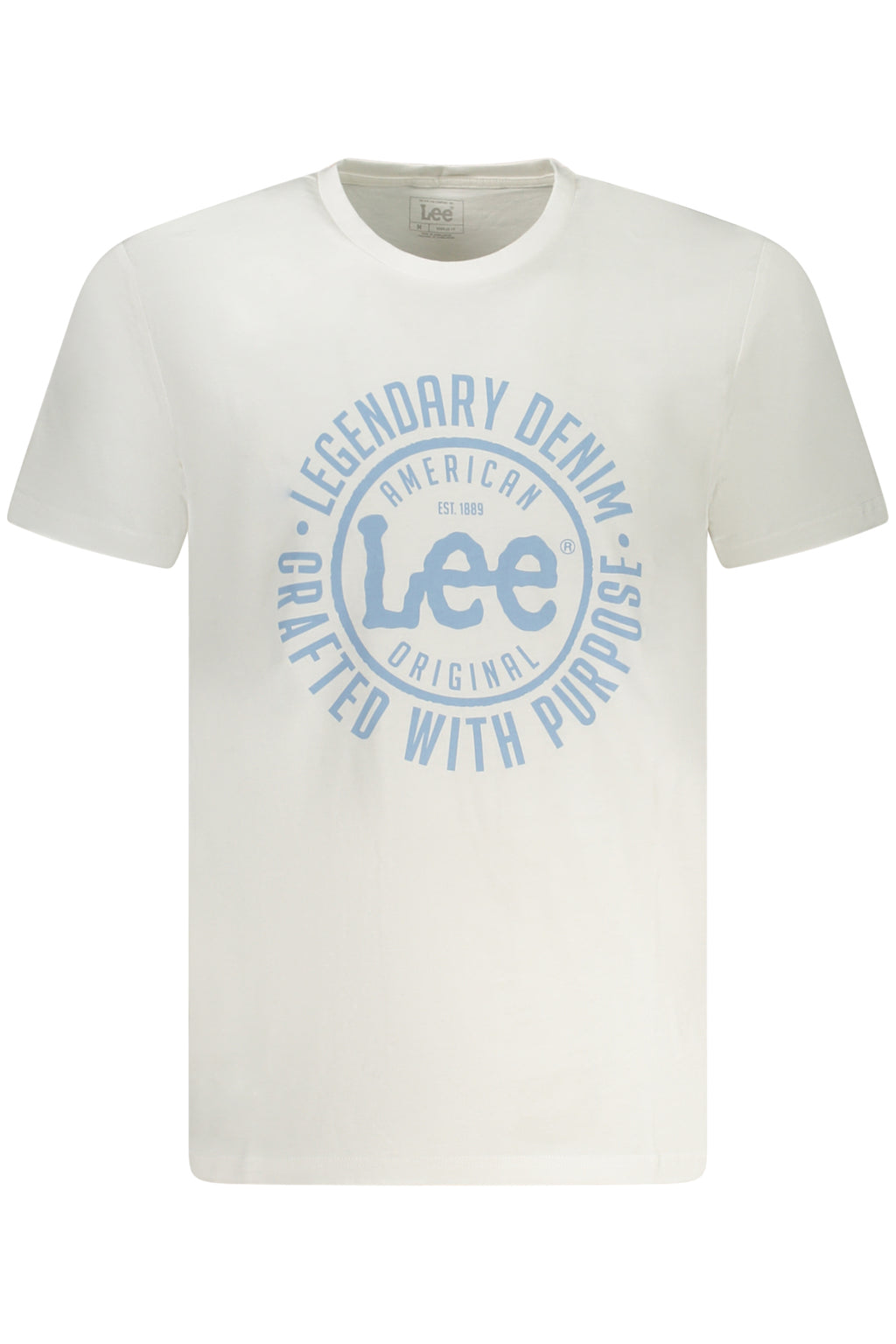 LEE MEN'S SHORT SLEEVE T-SHIRT WHITE
