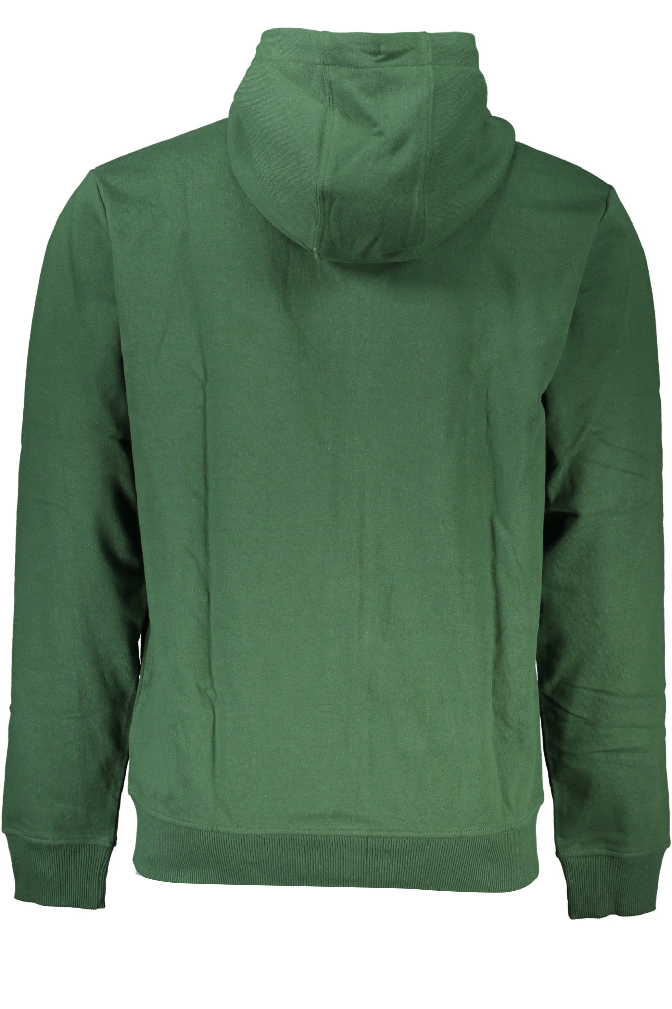TOMMY HILFIGER MEN'S GREEN ZIP SWEATSHIRT