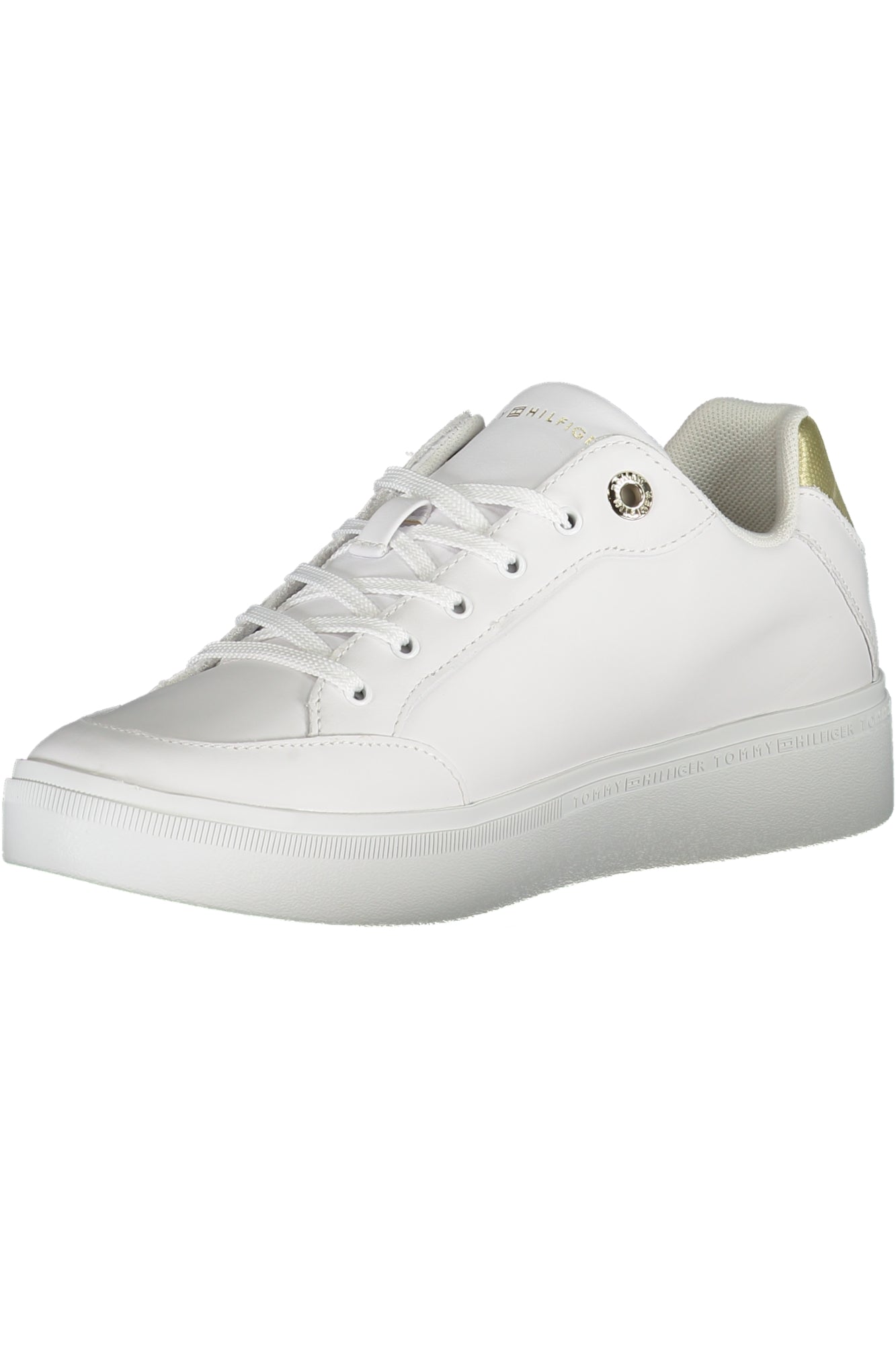 TOMMY HILFIGER WHITE WOMEN'S SPORTS SHOES