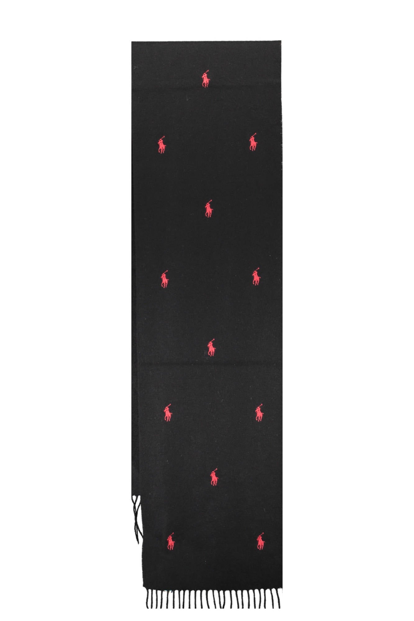 RALPH LAUREN MEN'S BLACK SCARF