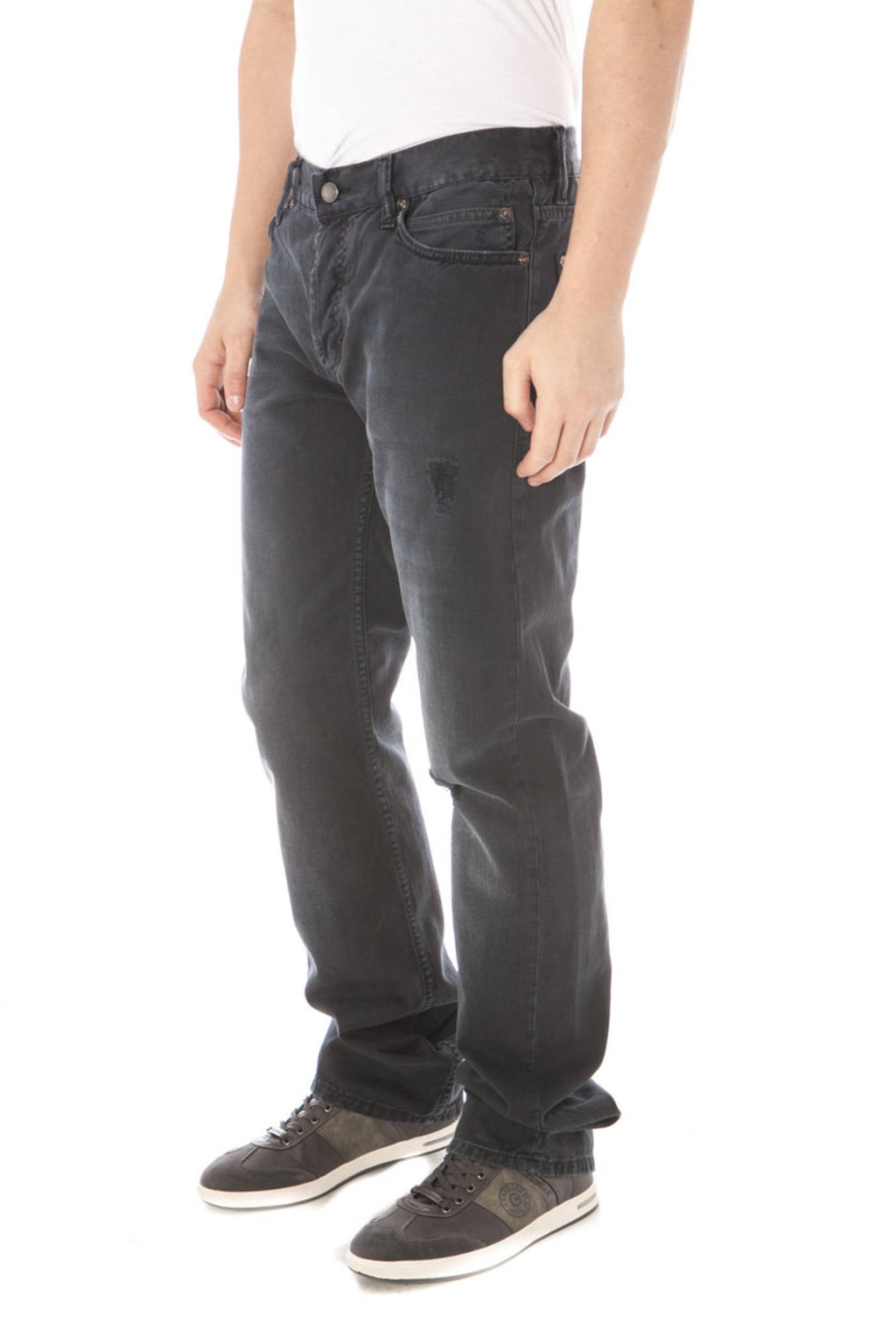 GIANFRANCO FERRÈ MEN'S BLACK PANTS