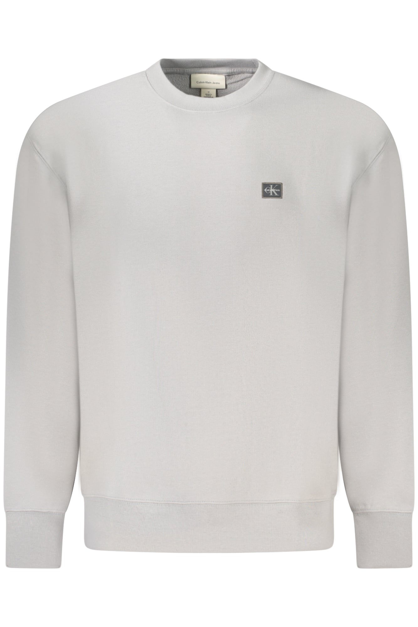 CALVIN KLEIN MEN'S ZIP-UP SWEATSHIRT GREY