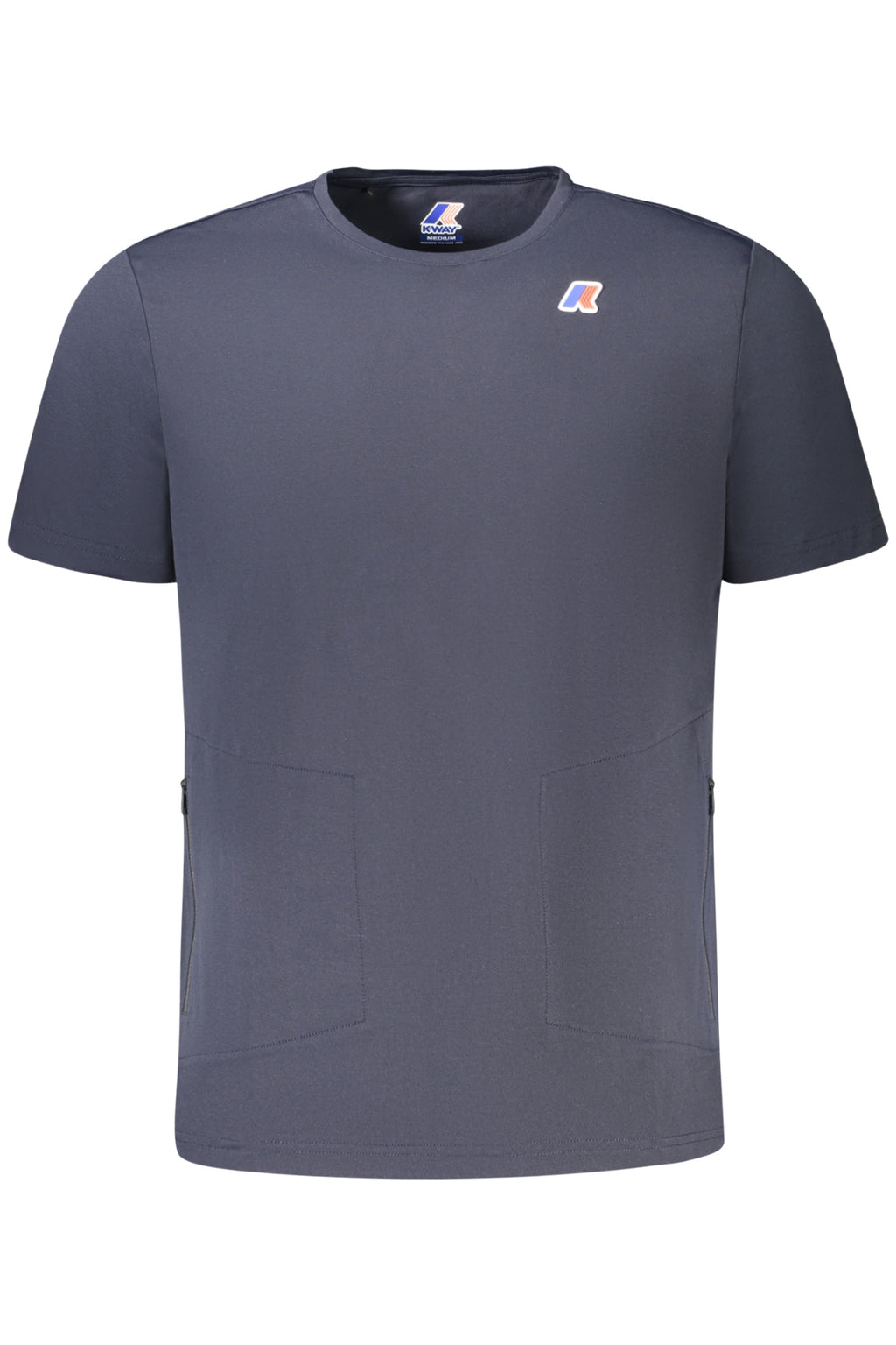 K-WAY SHORT SLEEVE T-SHIRT MEN BLUE