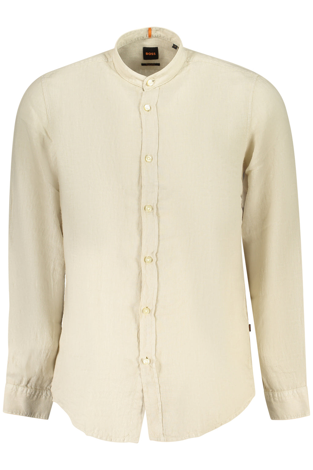 BOSS LONG SLEEVE SHIRT MEN BEIGE