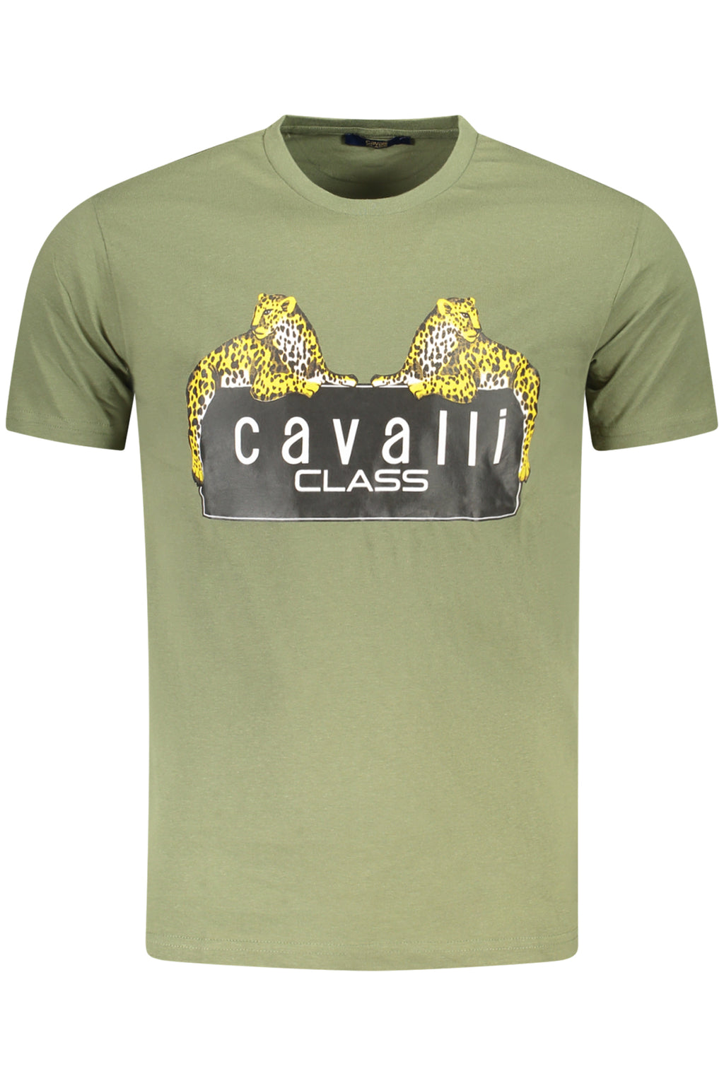 CAVALLI CLASS SHORT SLEEVE T-SHIRT MEN GREEN