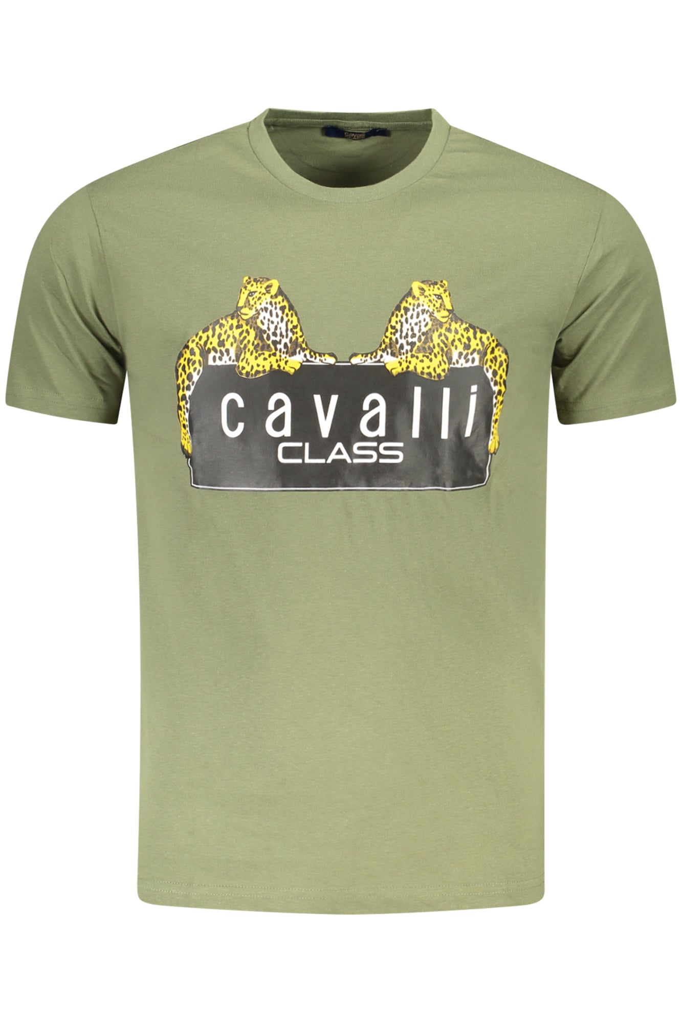 CAVALLI CLASS SHORT SLEEVE T-SHIRT MEN GREEN