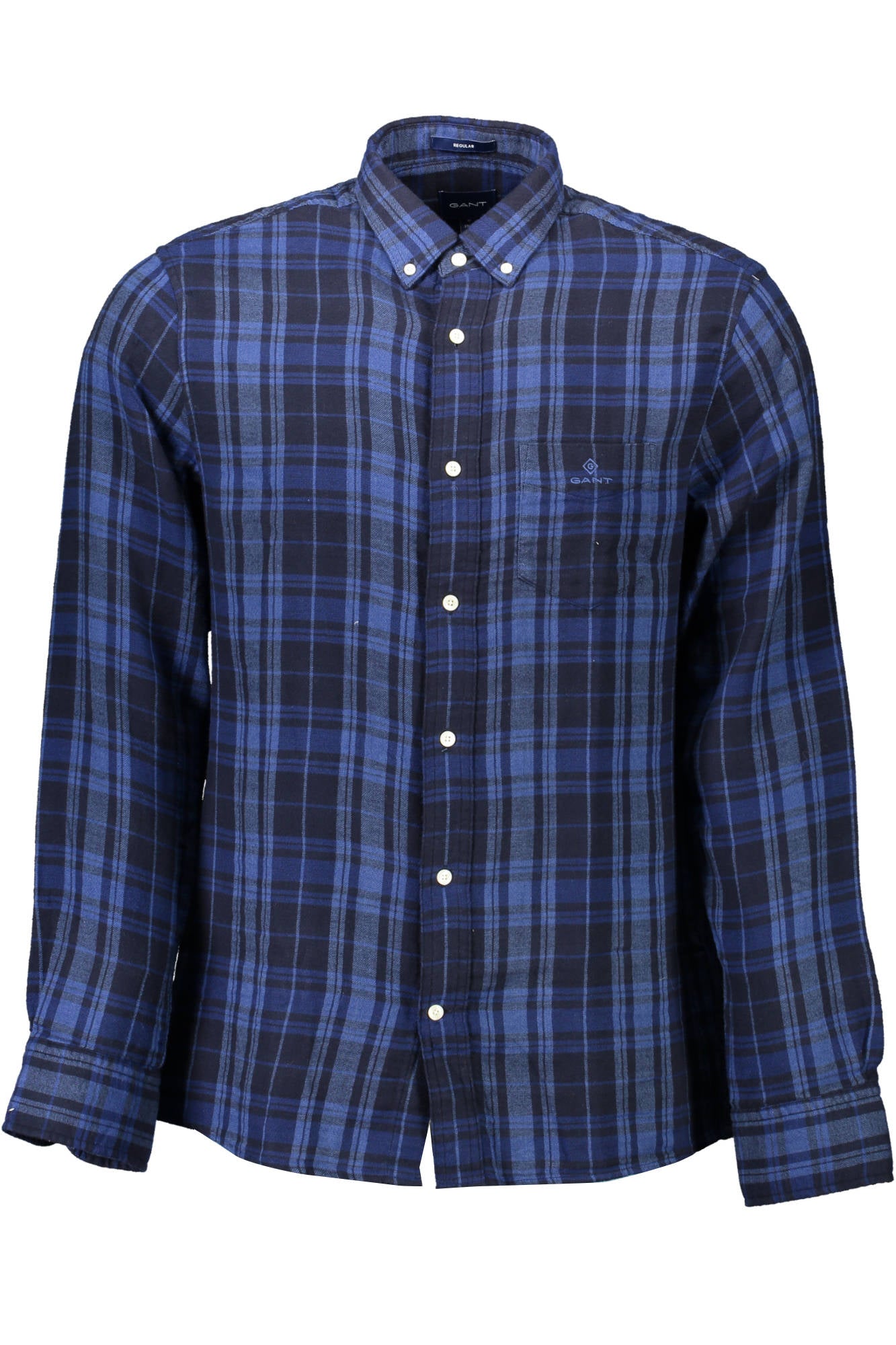 GANT MEN'S BLUE LONG SLEEVE SHIRT