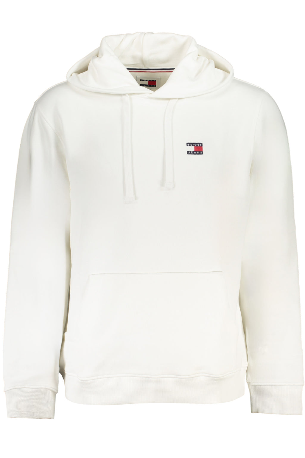 TOMMY HILFIGER MEN'S WHITE ZIPLESS SWEATSHIRT